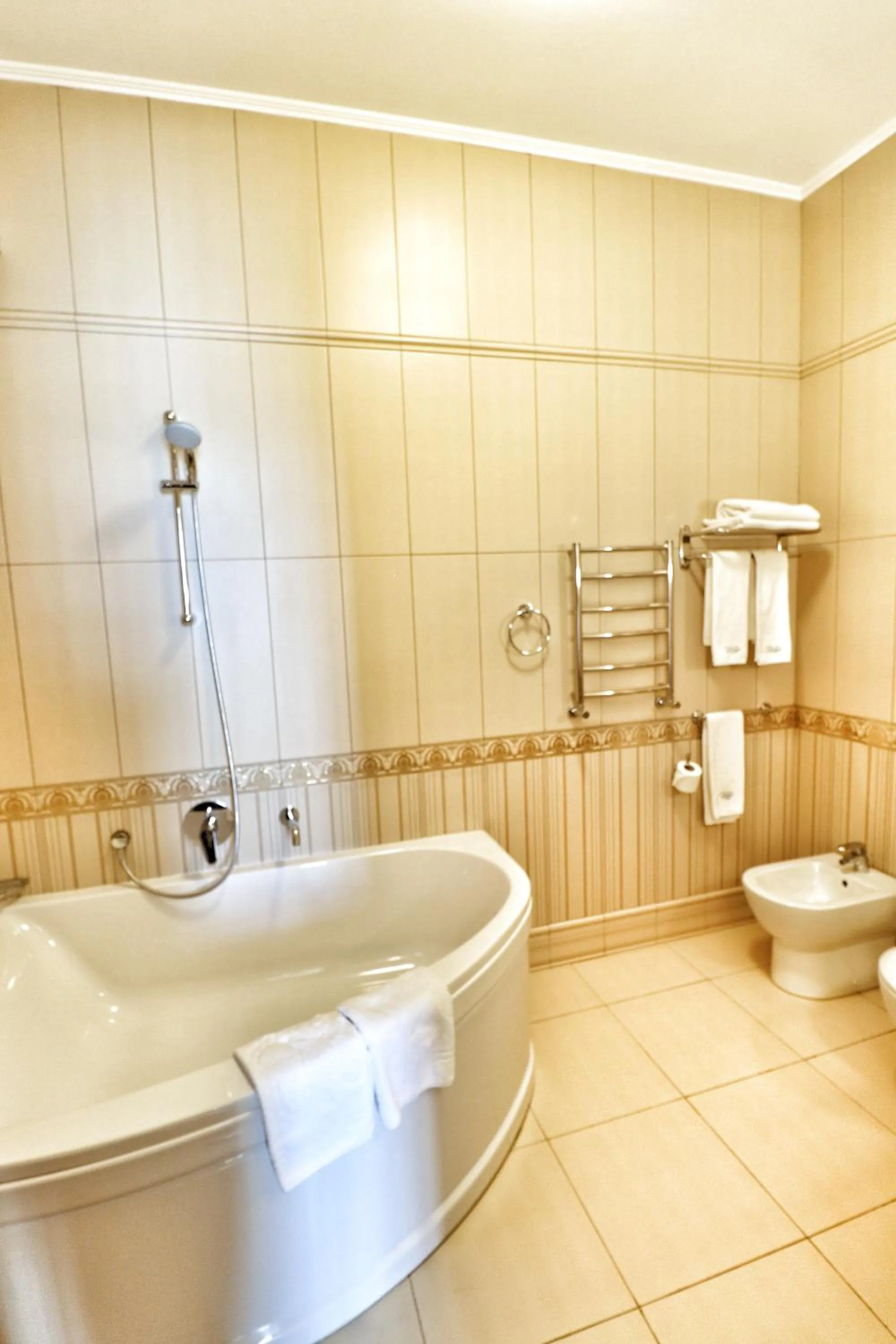 Shower in Ukraine Hotel