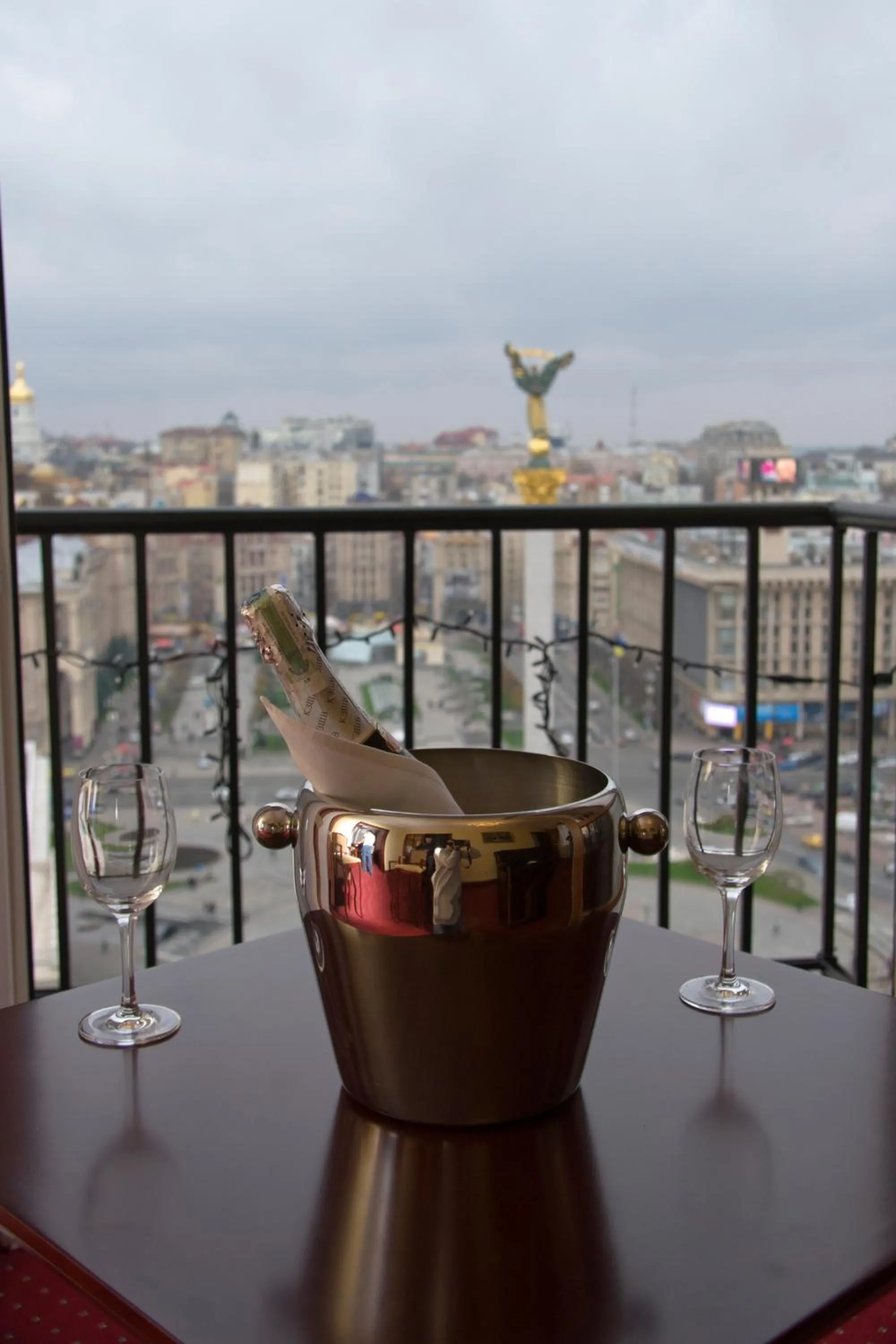 View (from property/room) in Ukraine Hotel