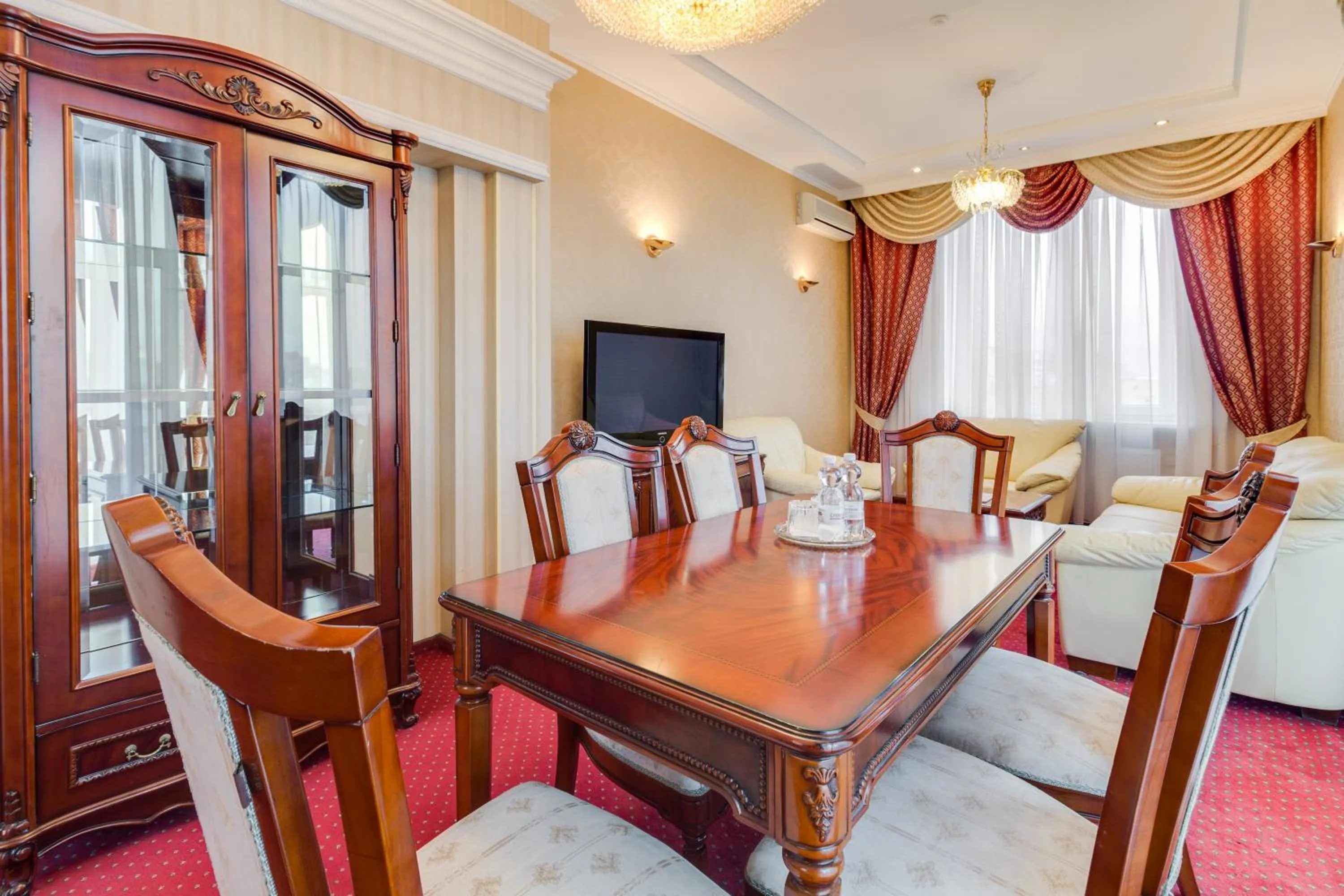 Living room in Ukraine Hotel