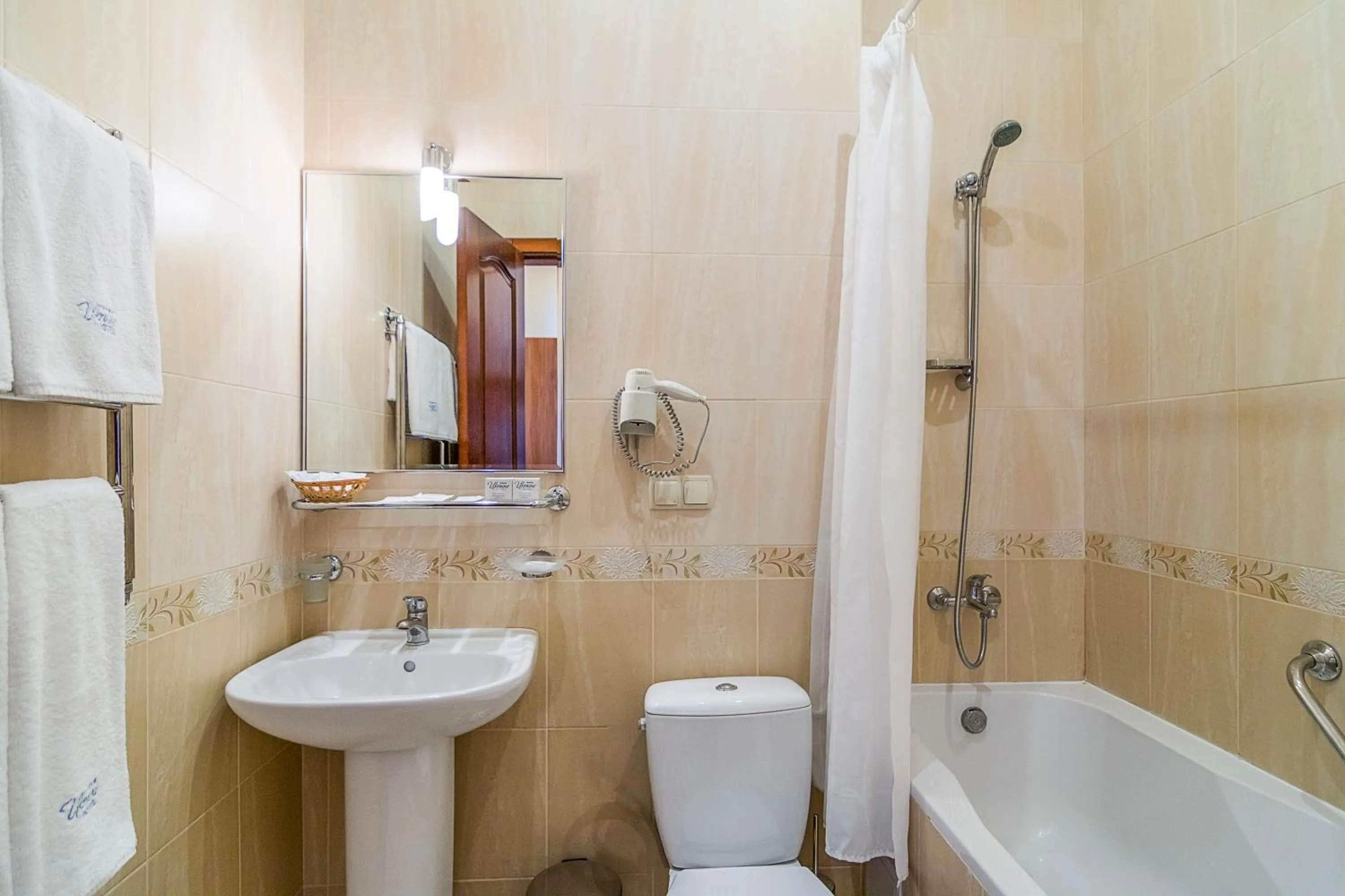 Toilet in Ukraine Hotel