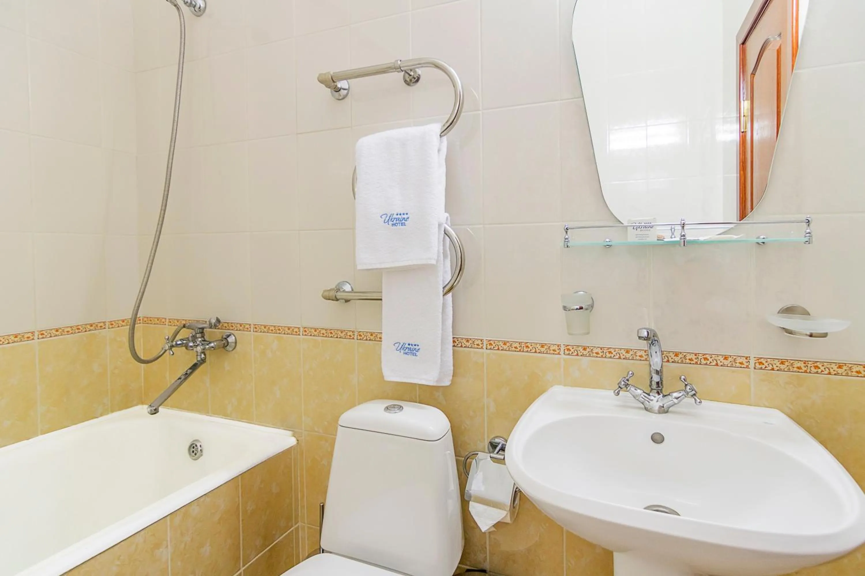 Toilet in Ukraine Hotel