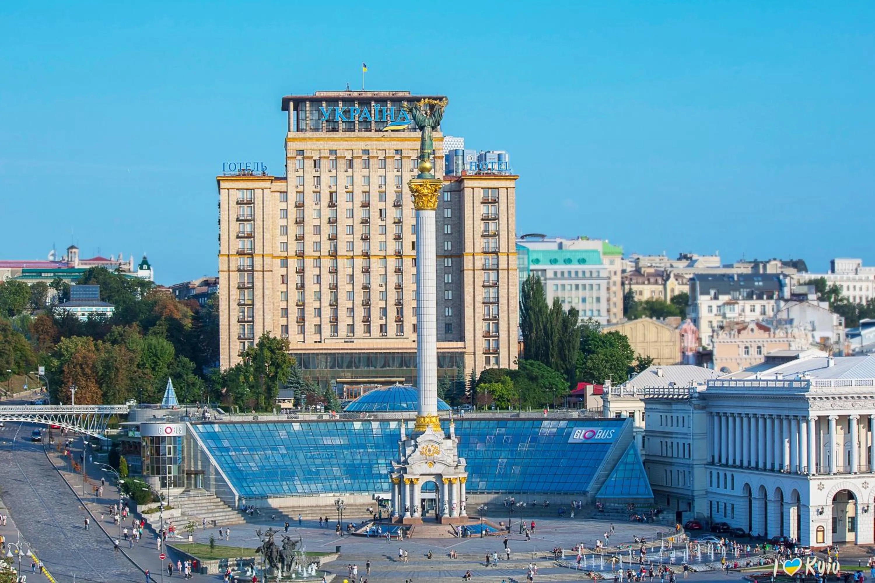 Property building in Ukraine Hotel