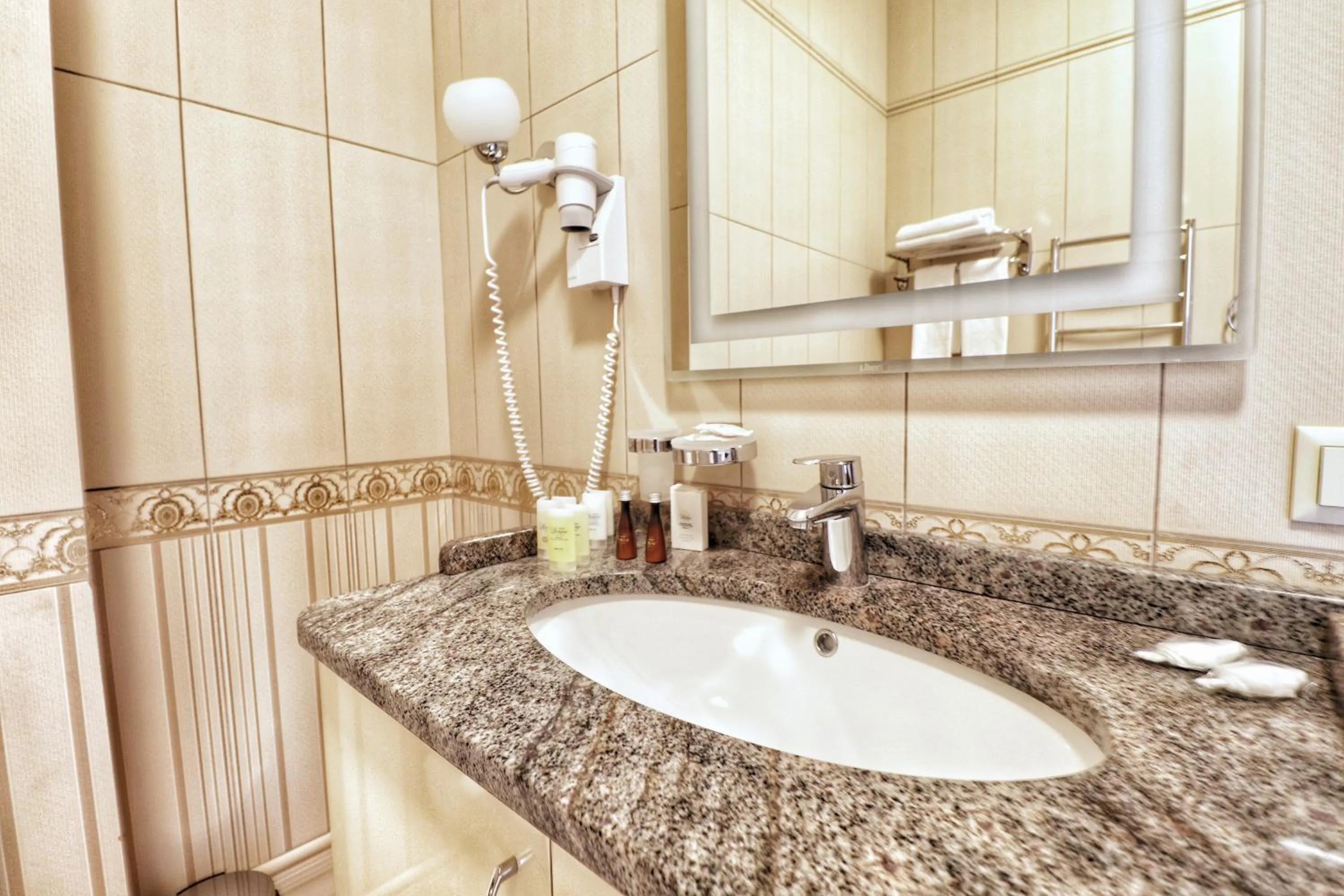 Shower in Ukraine Hotel