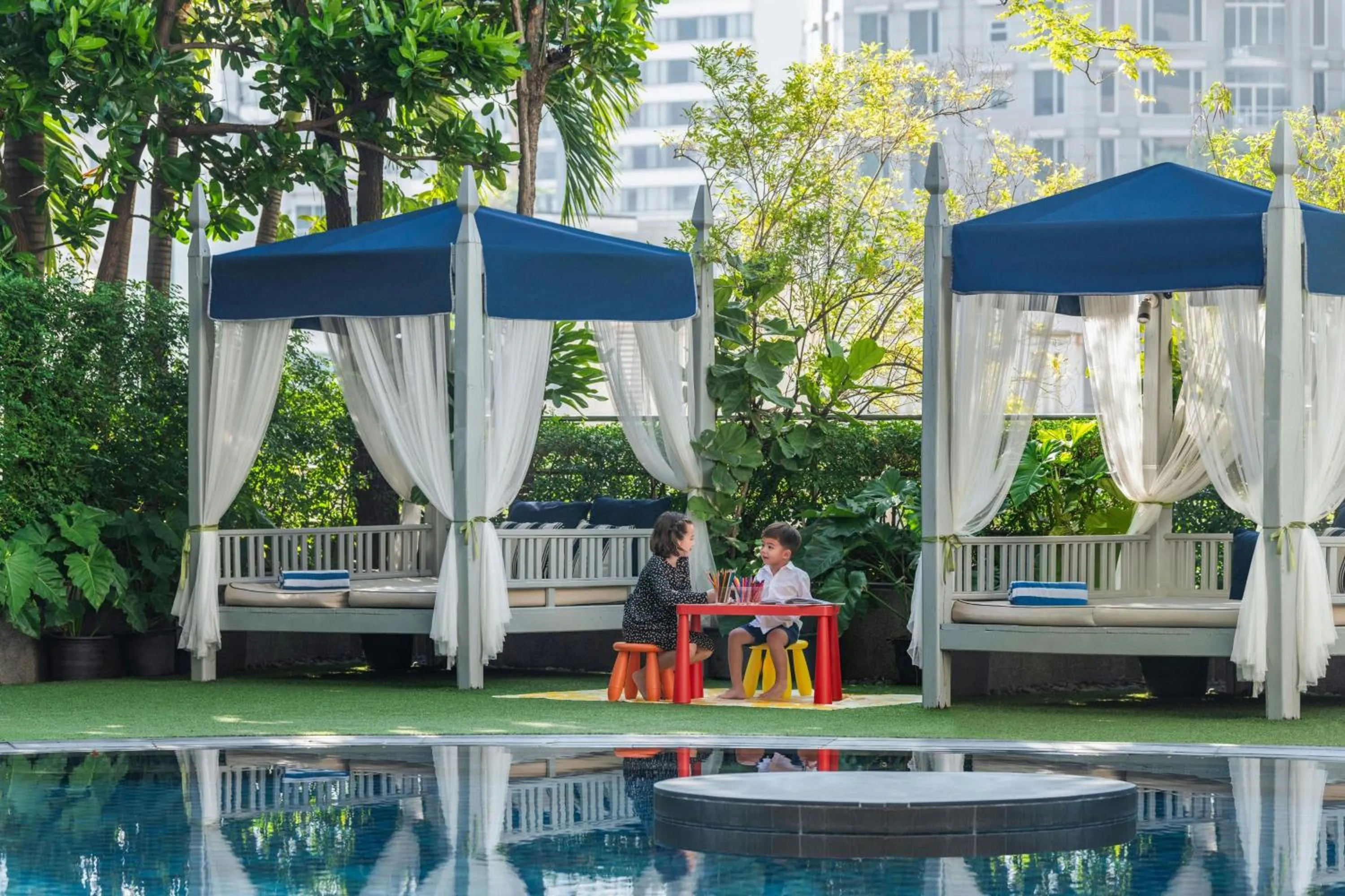 Fitness centre/facilities in The Athenee Hotel, a Luxury Collection Hotel, Bangkok