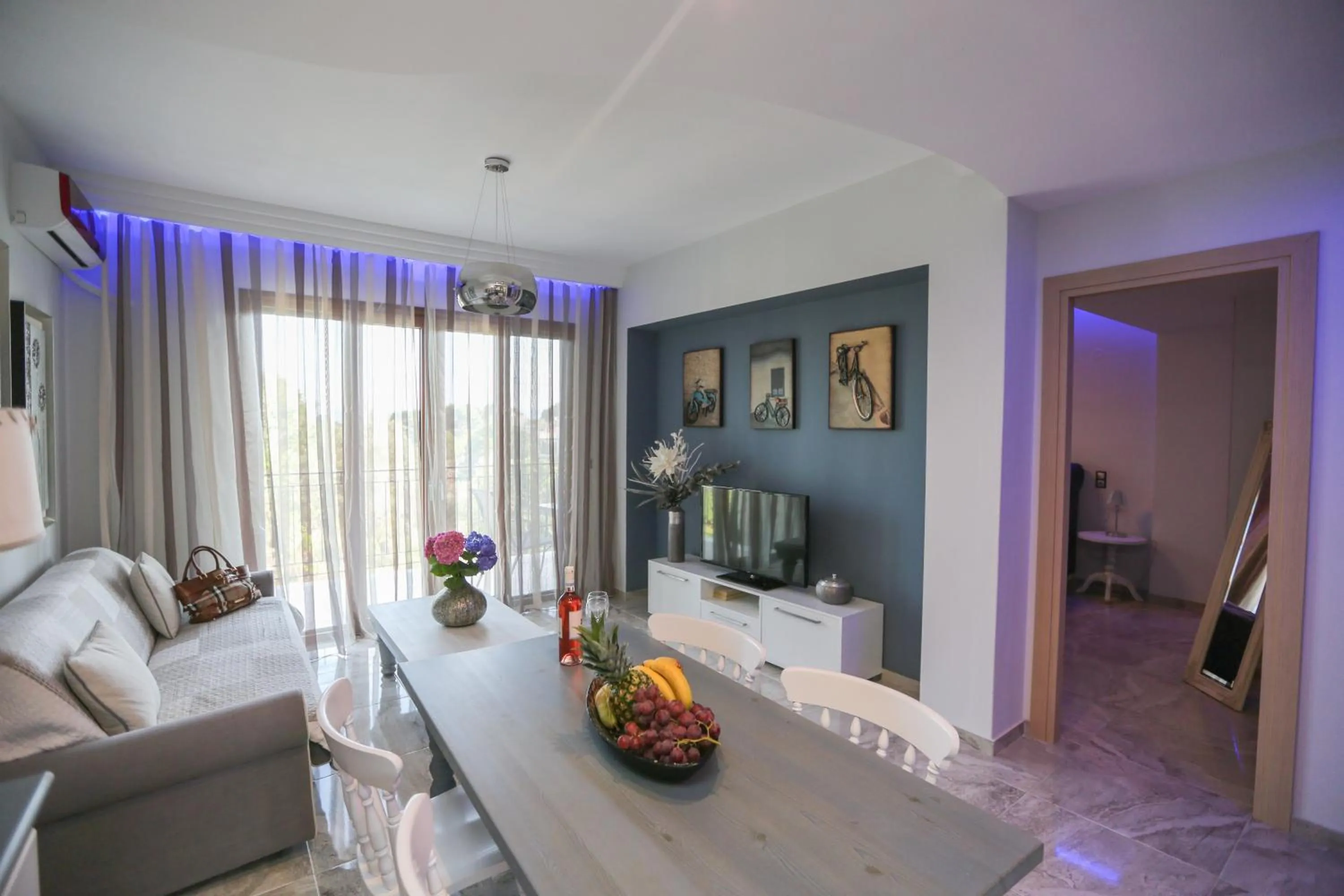 Living room in Skiathos Argento