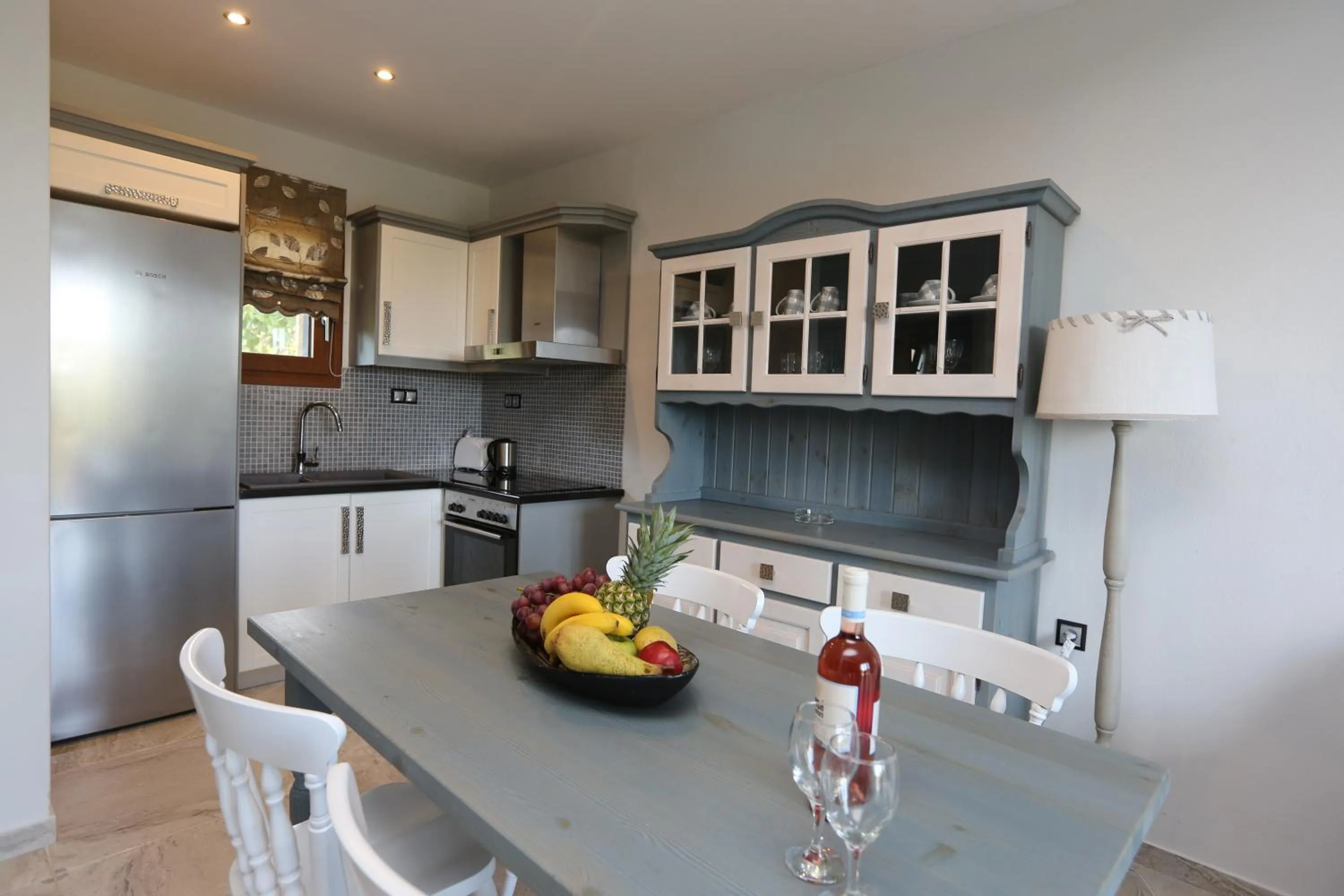 Kitchen or kitchenette in Skiathos Argento