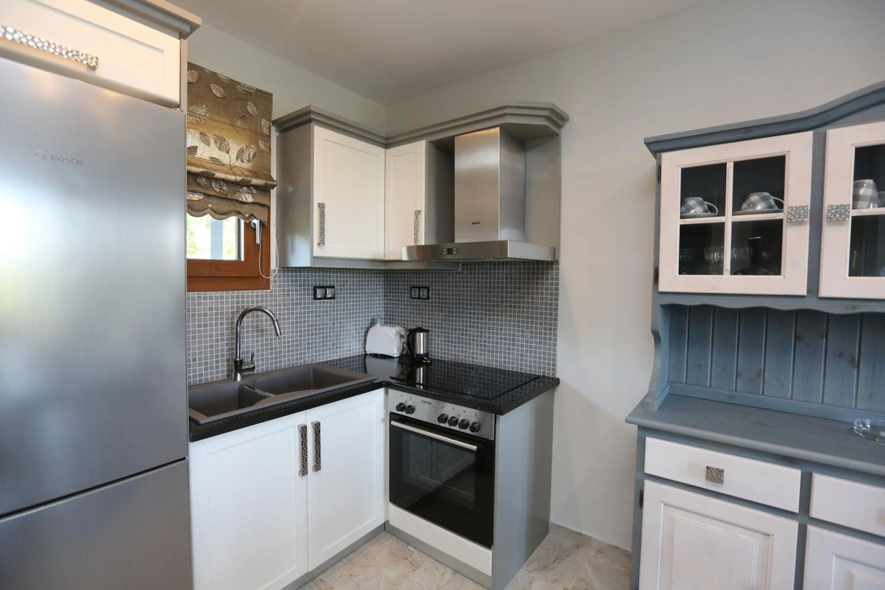 Kitchen or kitchenette in Skiathos Argento