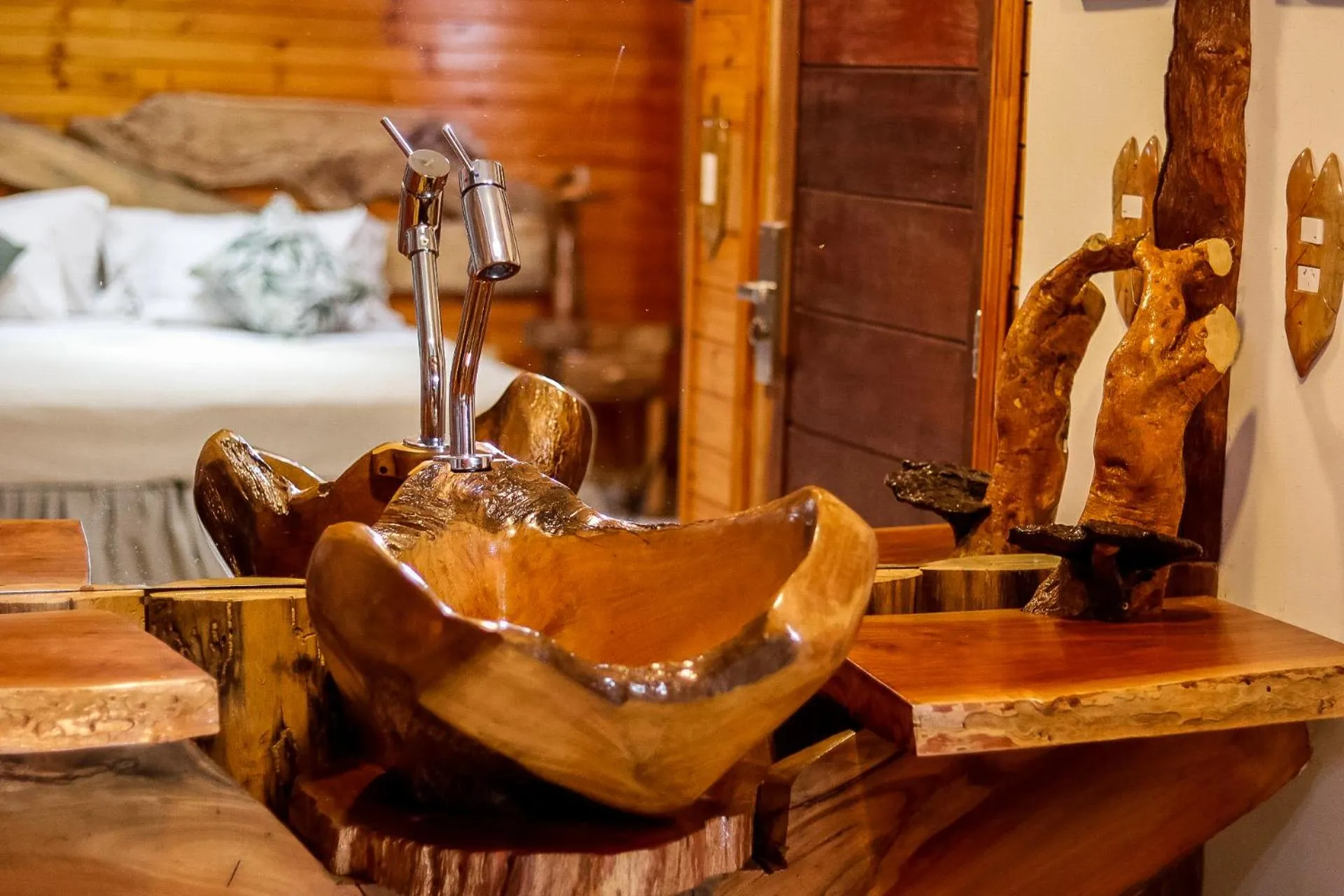 Bedroom in Tupa Lodge