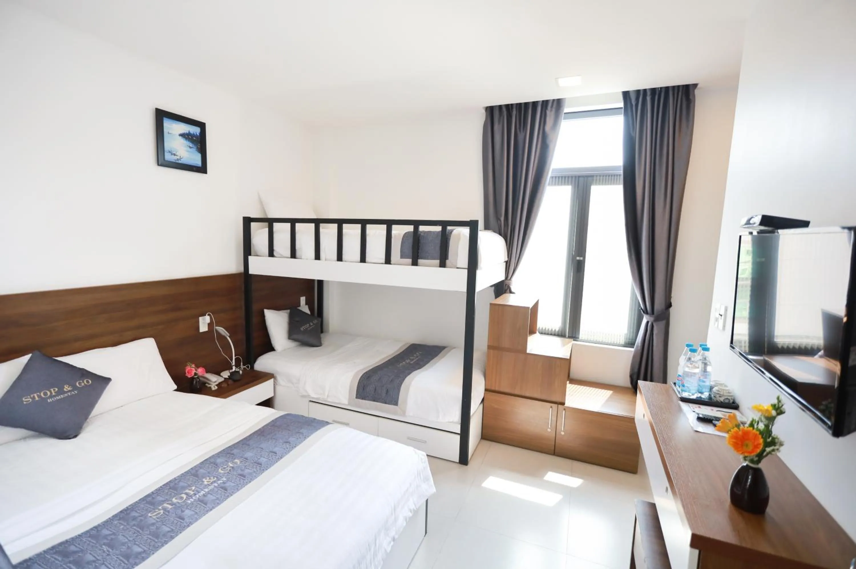 Bedroom, Bed in Stop and Go Boutique Homestay Hue