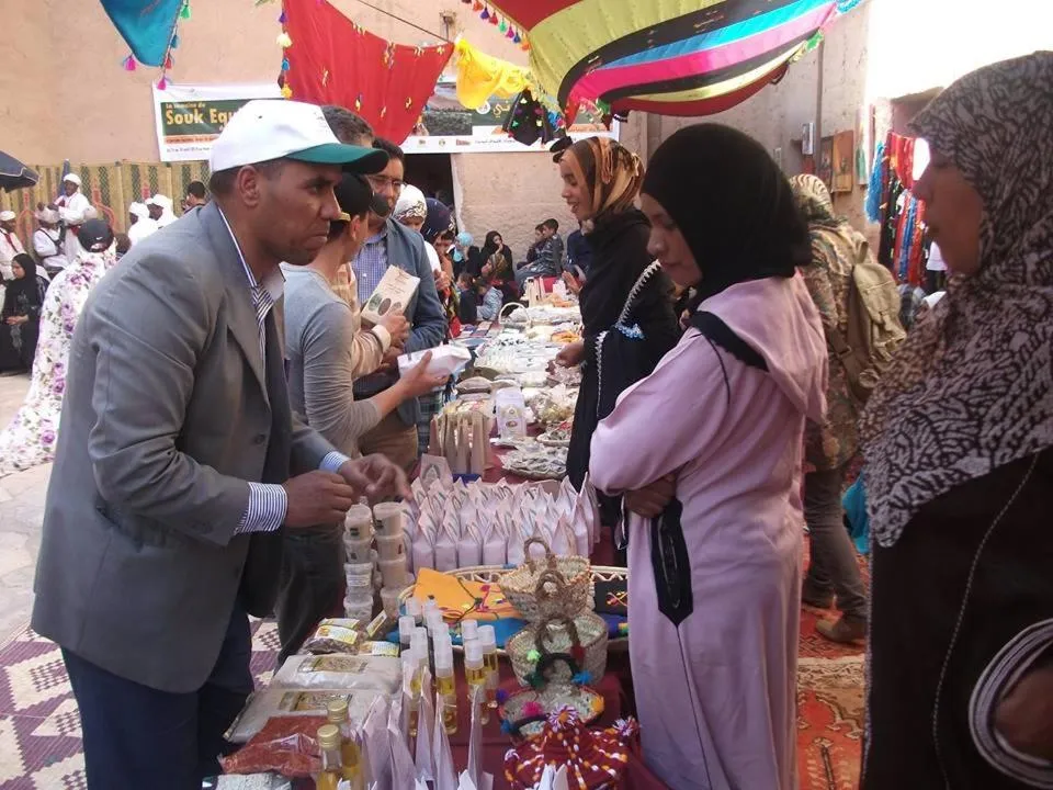 Shopping Area in Gite Elkhorbat