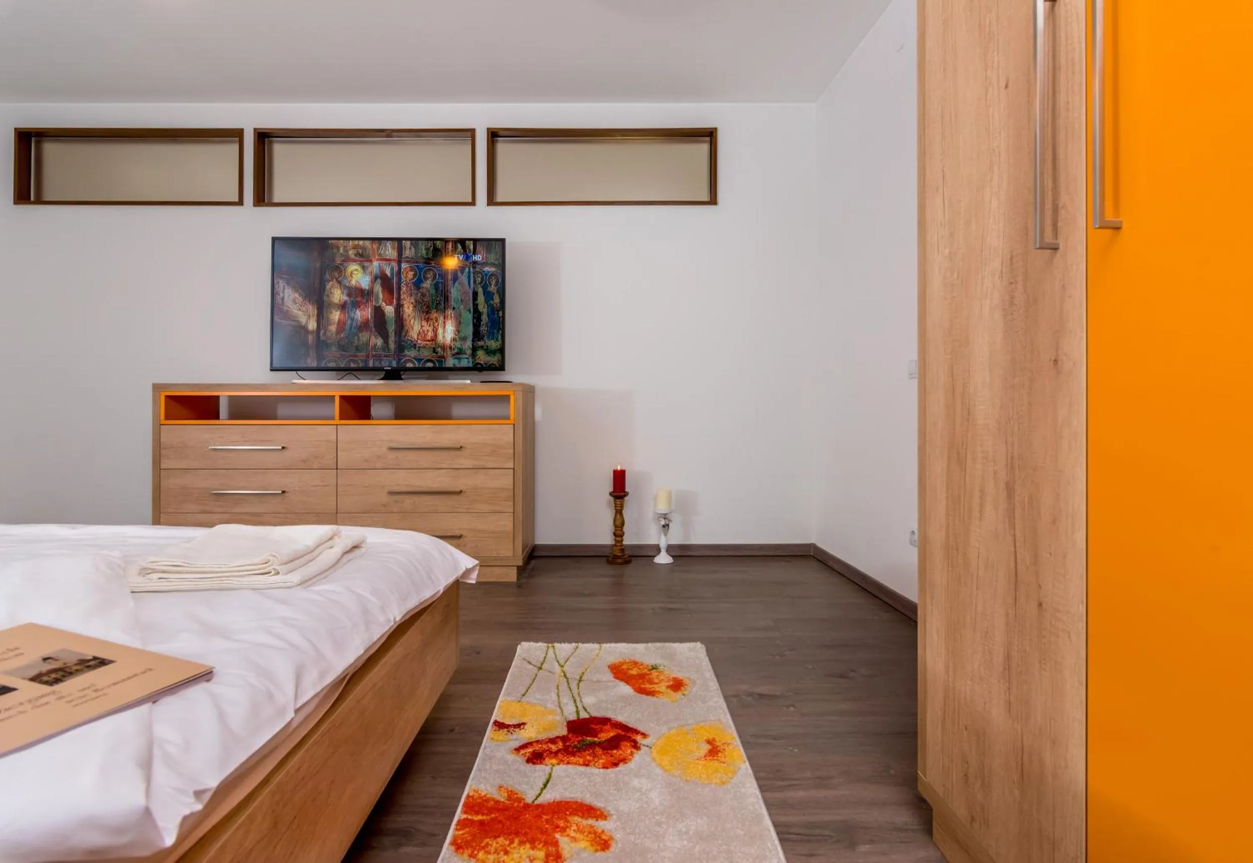 Bed in Casa Nicolae Luxury Suites