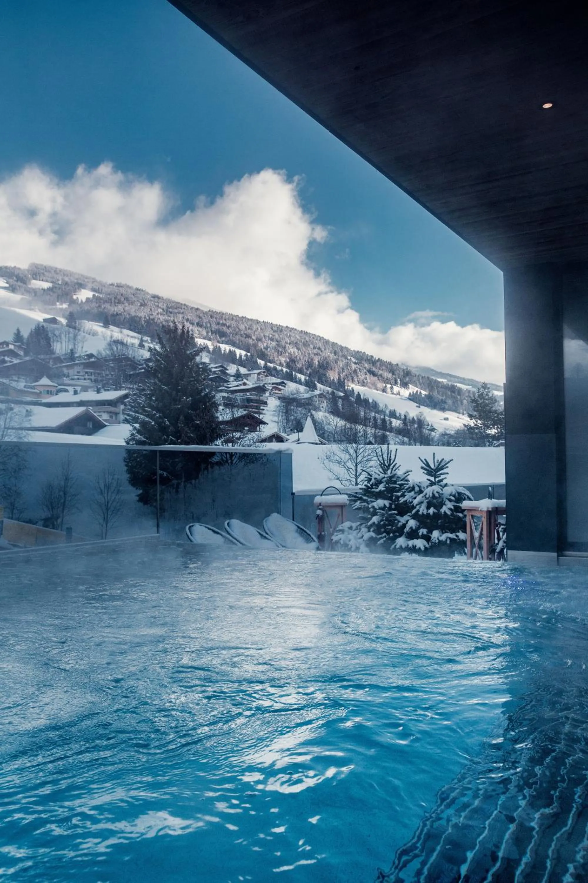 Swimming pool in Hotel Gappmaier