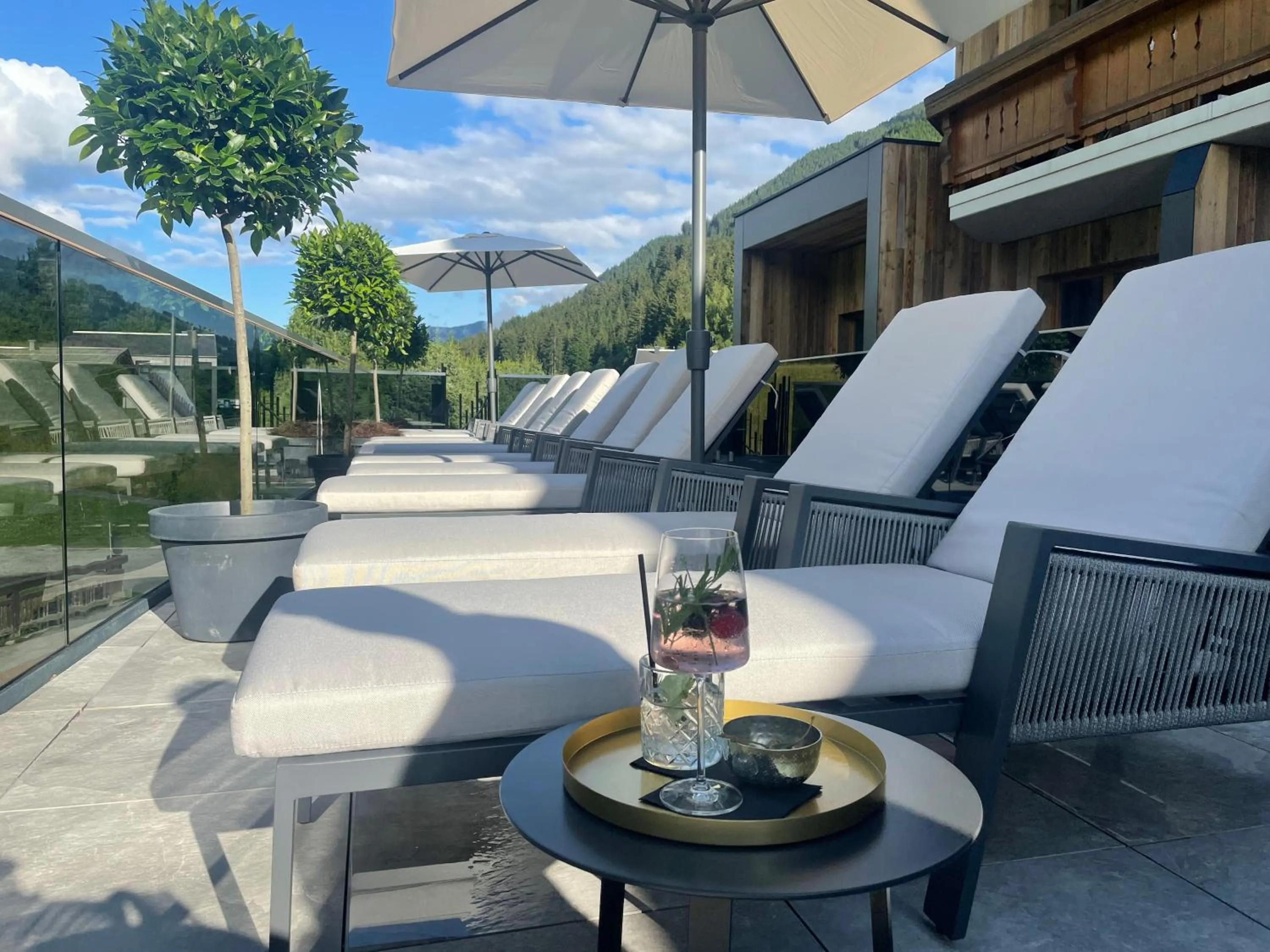 Swimming pool in Hotel Gappmaier