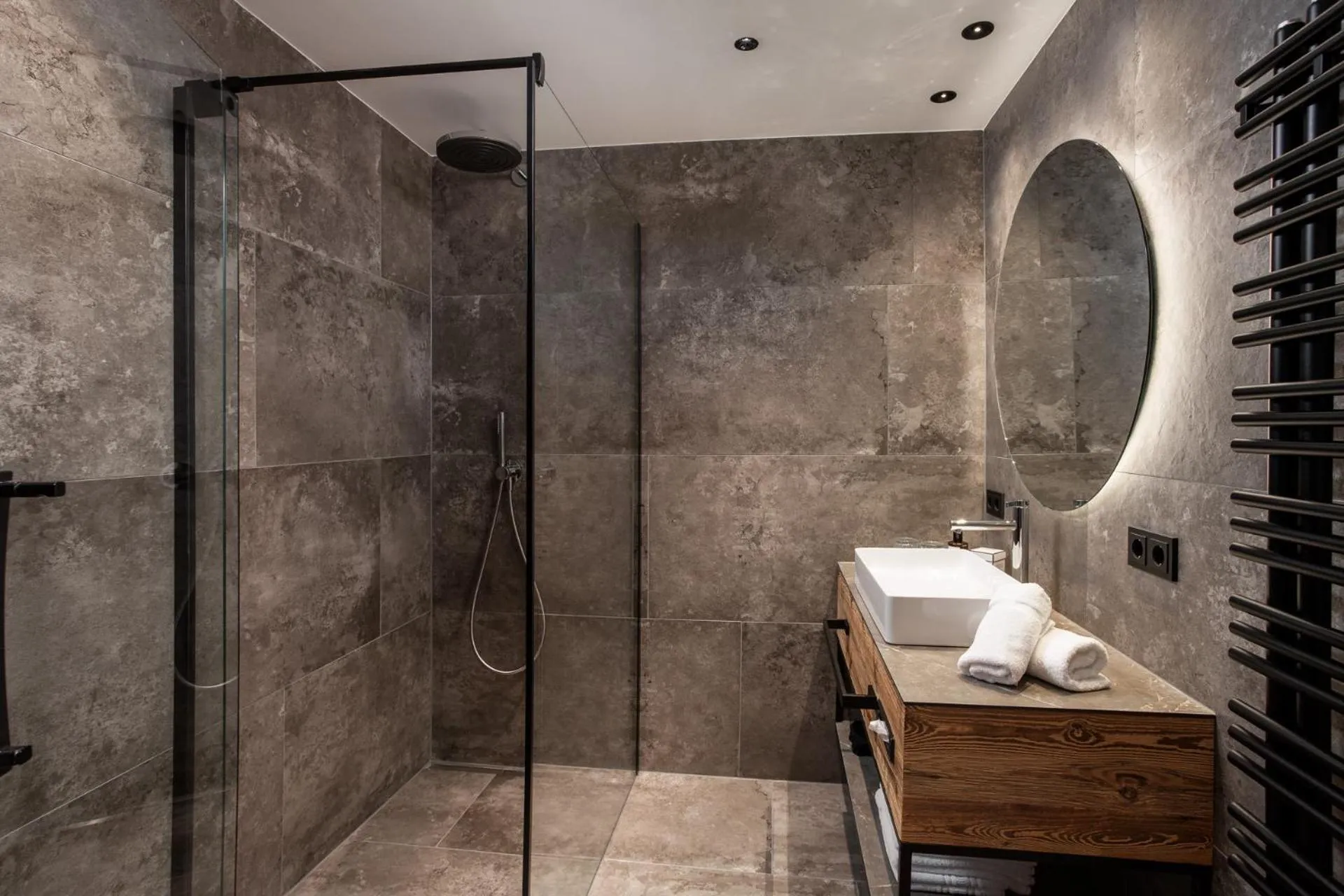 Bathroom in Hotel Gappmaier