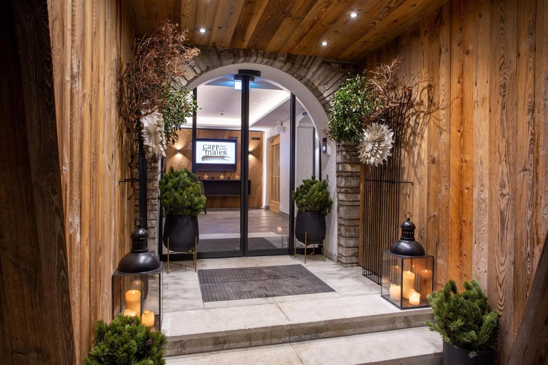 Facade/entrance in Hotel Gappmaier