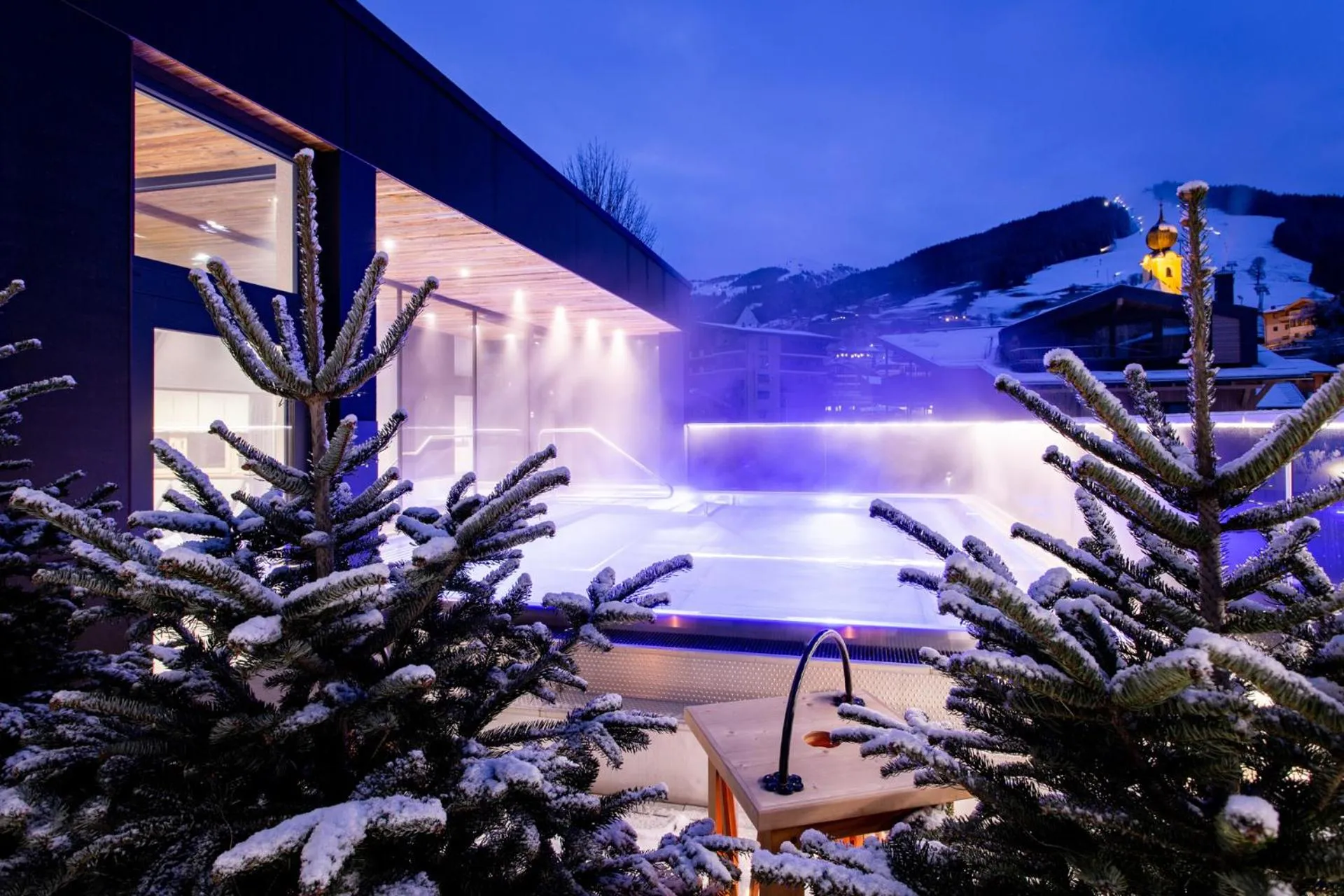 Swimming pool in Hotel Gappmaier