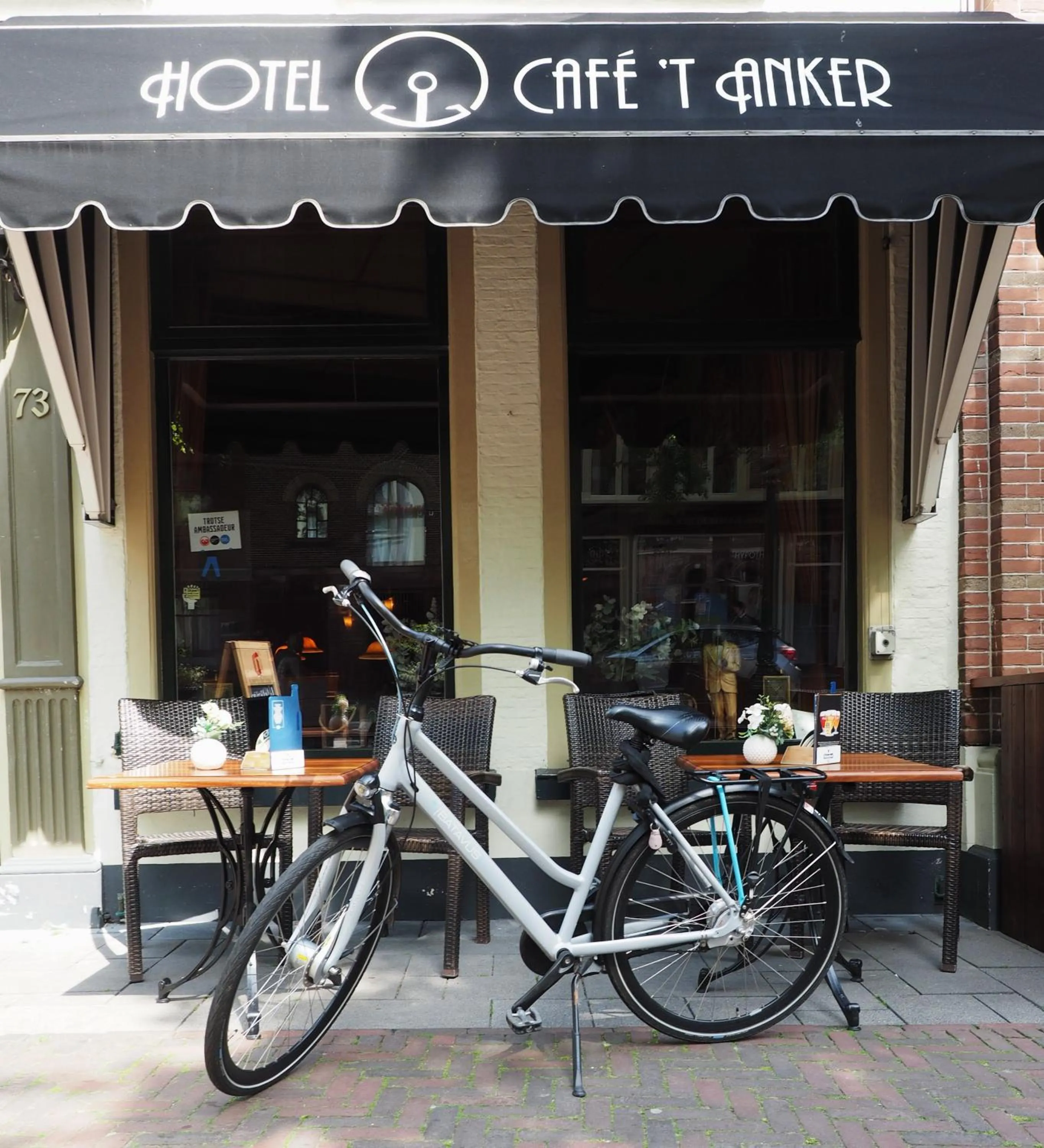 Cycling in Hotel 't Anker