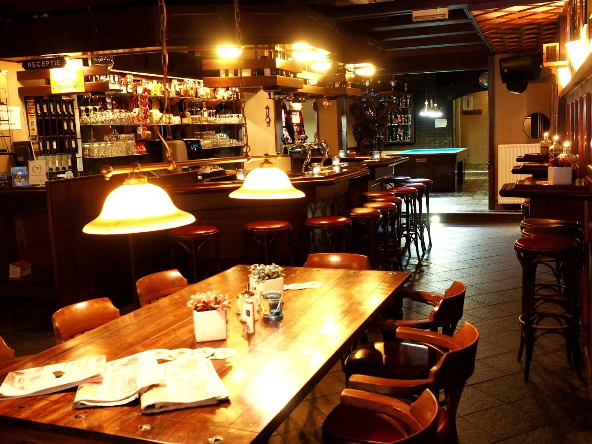 Restaurant/places to eat in Hotel 't Anker