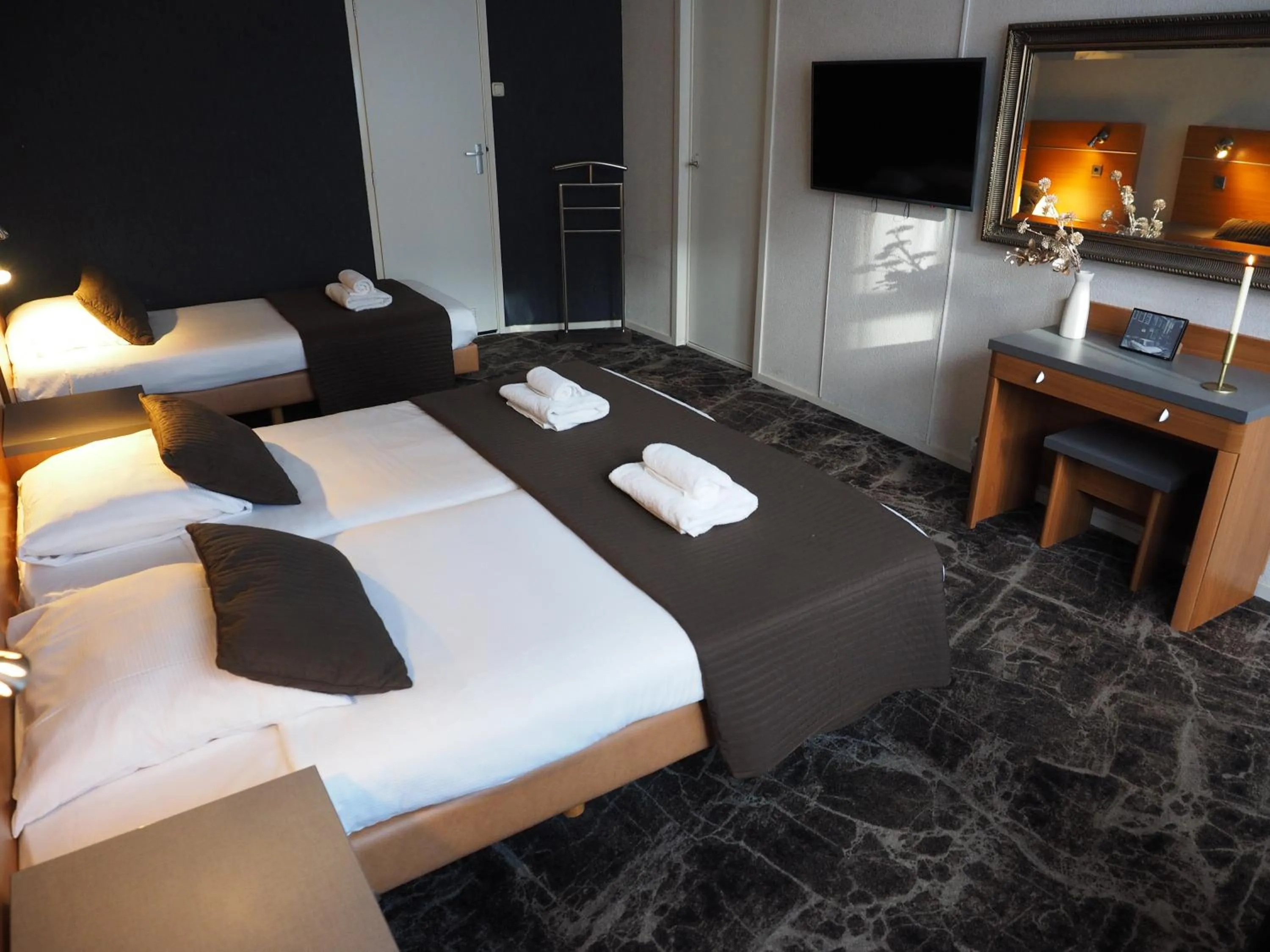 Bed in Hotel 't Anker