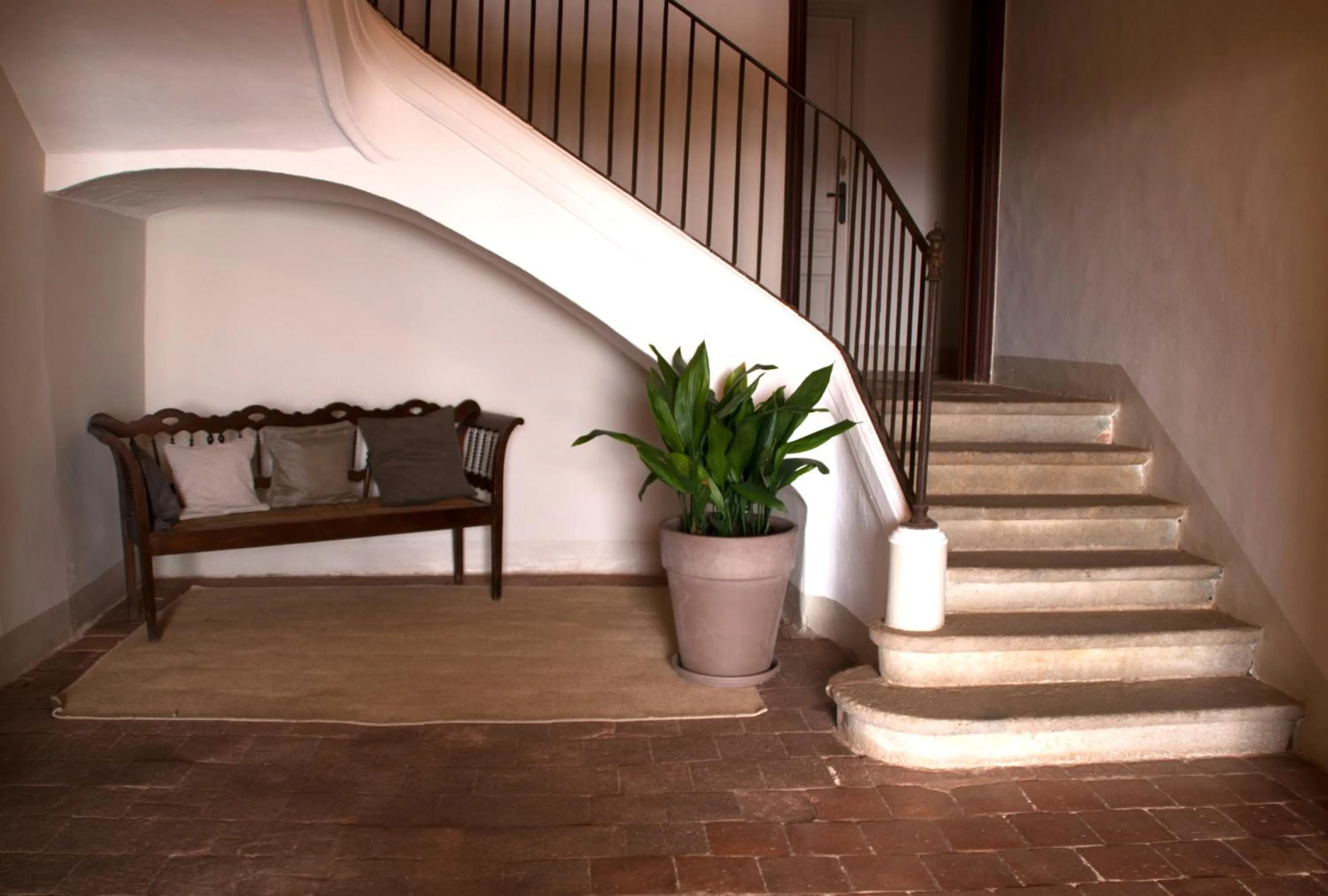 Lobby or reception in Can Mora de Dalt