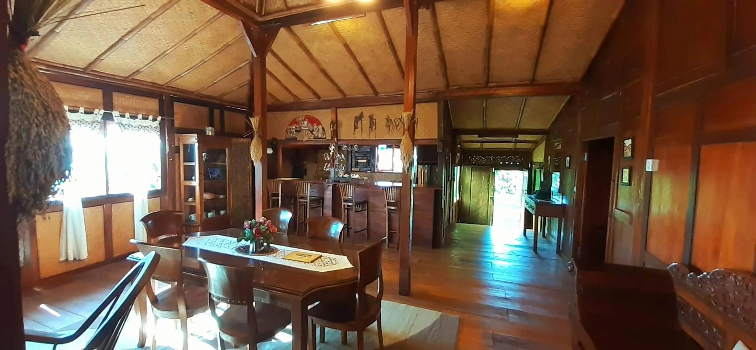 Living room in Villa Sumbing Indah