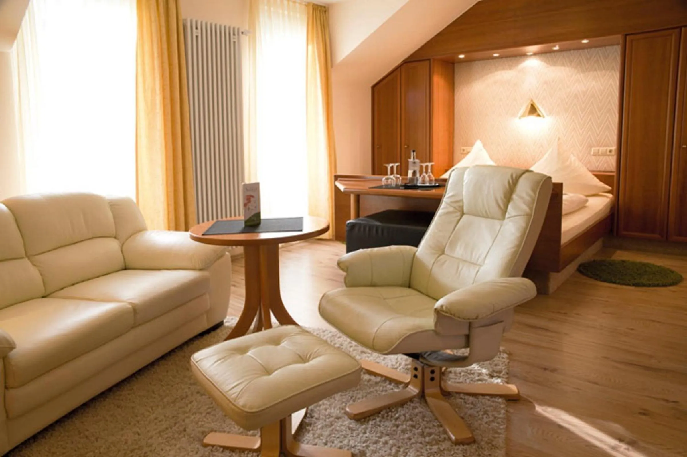 Living room in Hotel Kurparkblick