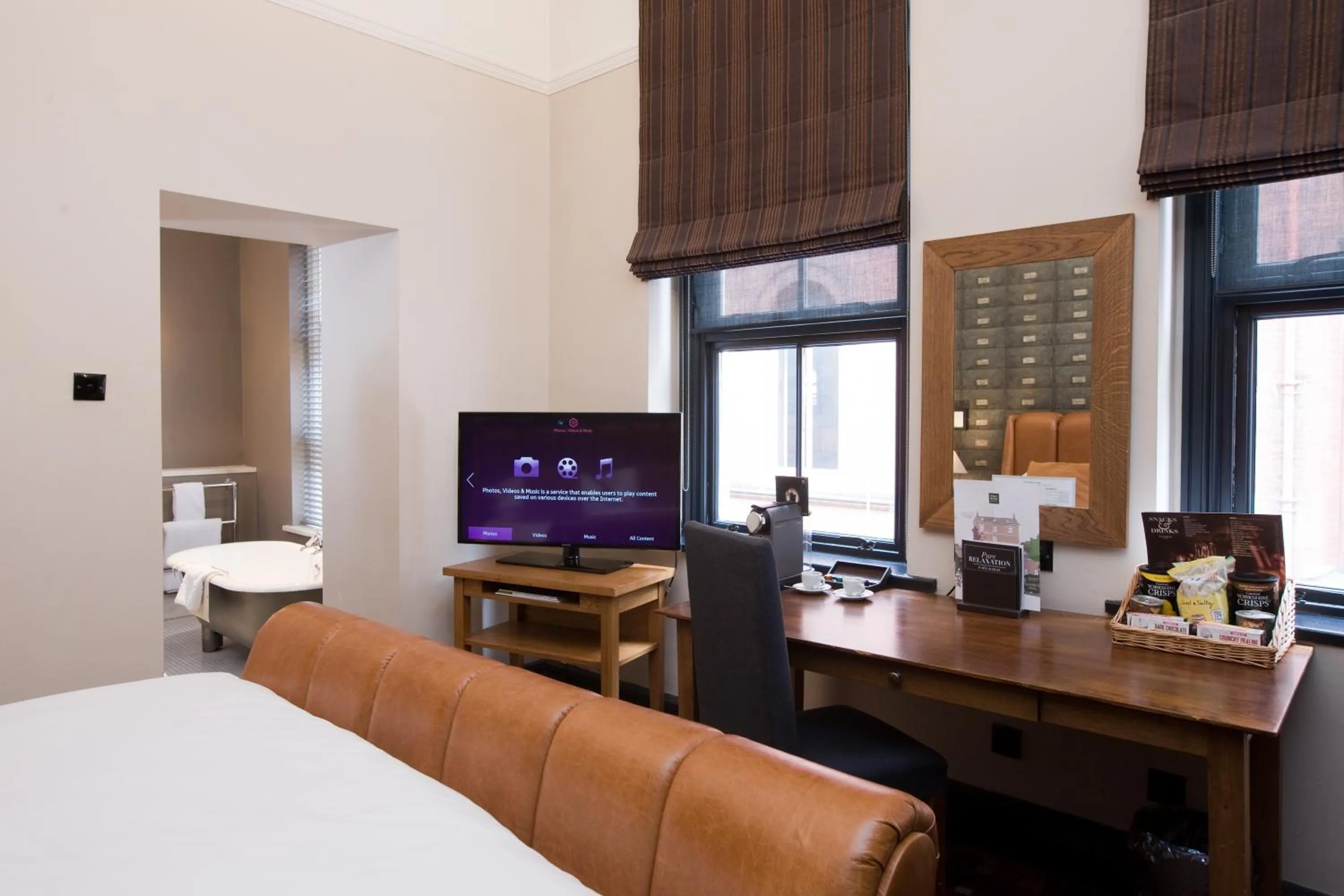 Decorative detail, Bed in Hotel du Vin Birmingham