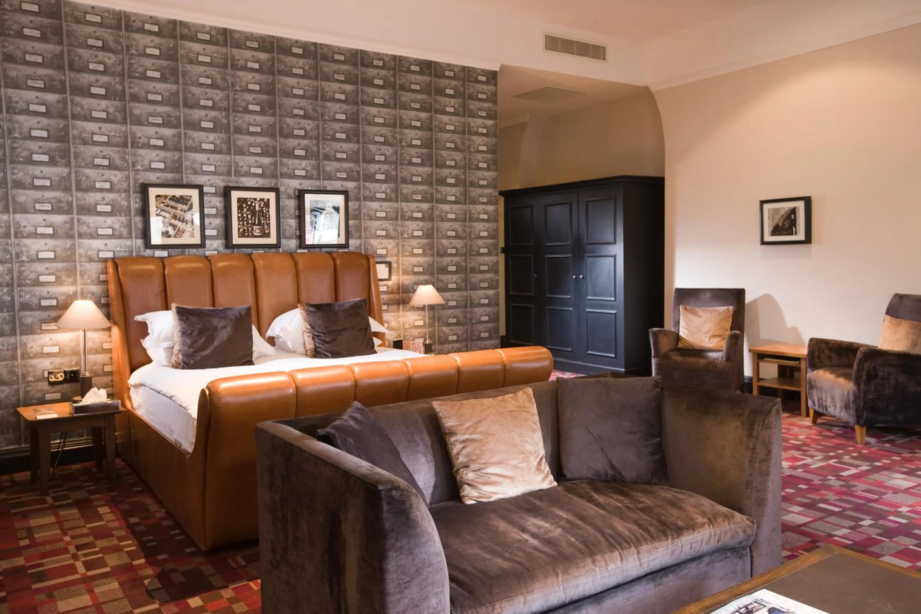 Bedroom, Bed in Hotel du Vin Birmingham