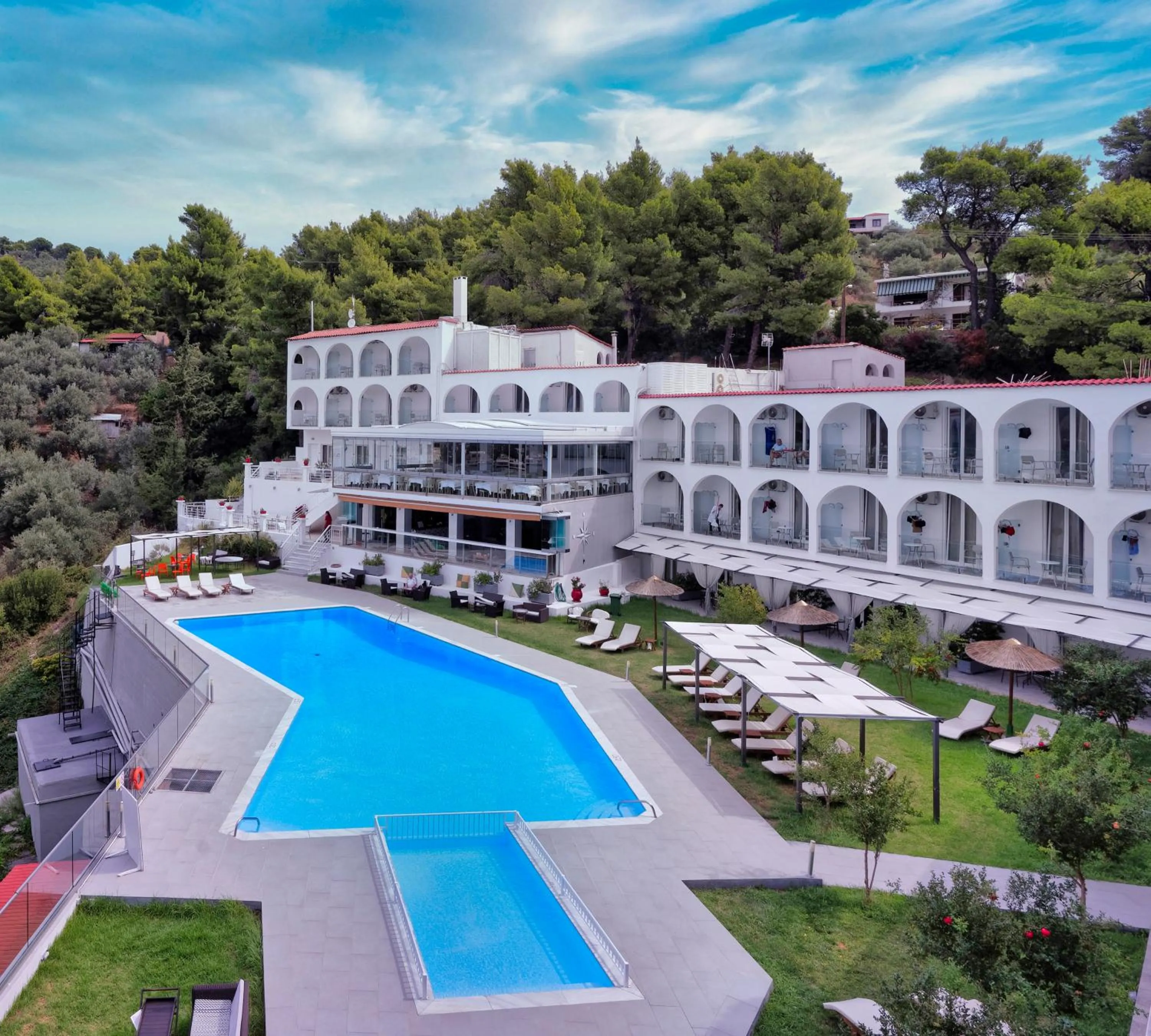 Property building in Hotel Punta