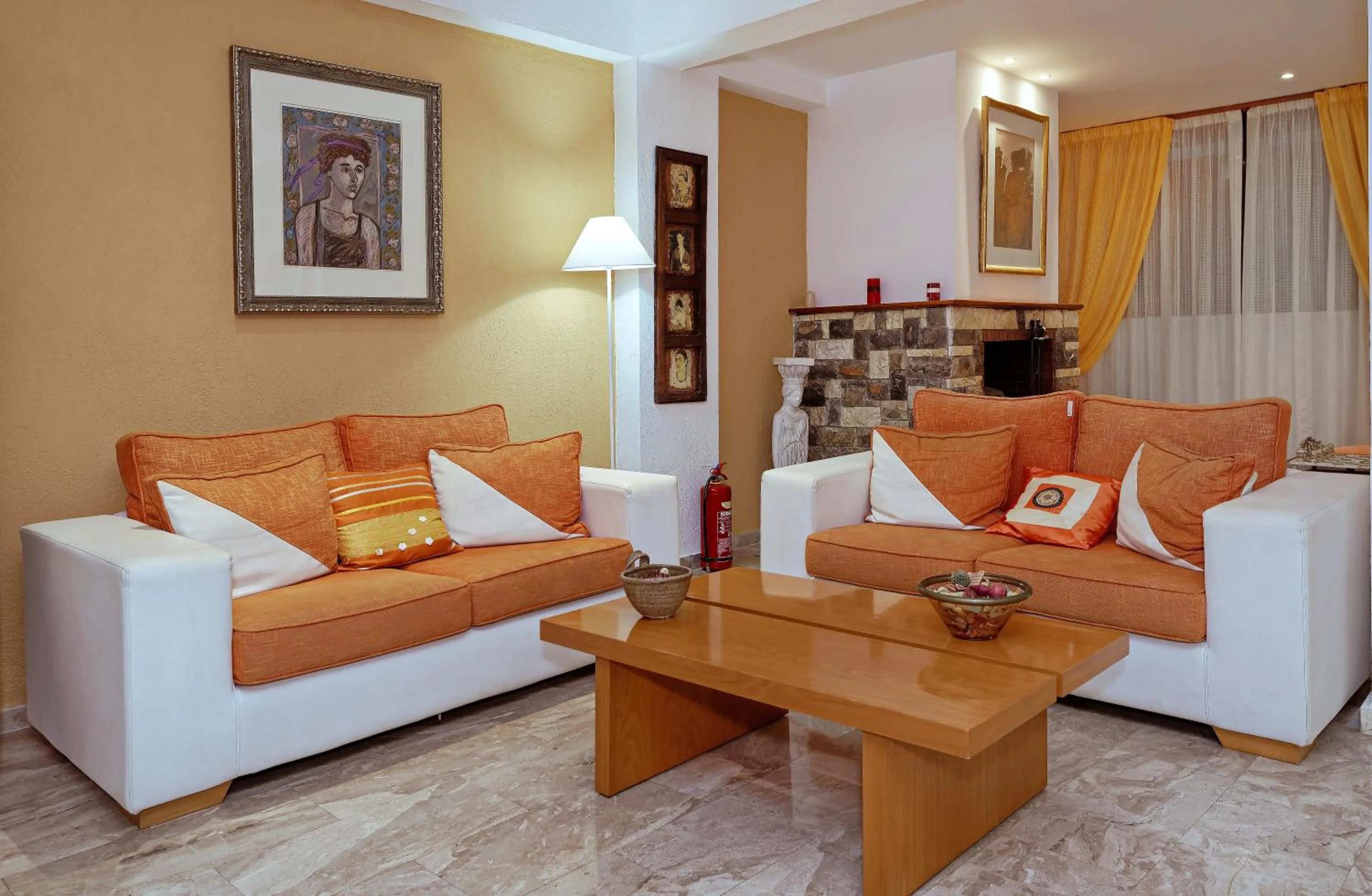 Lobby or reception in Hotel Punta