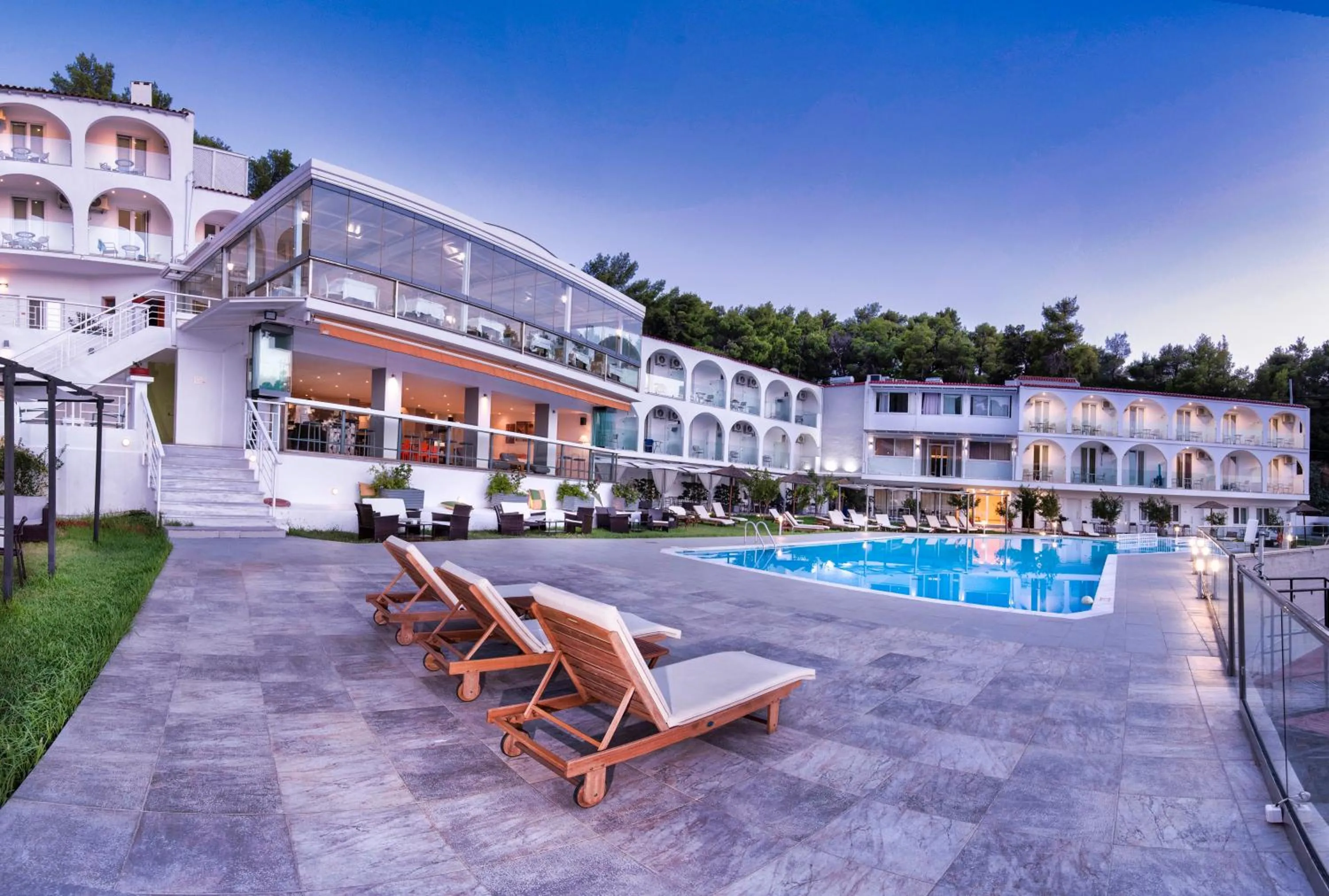 Sunset in Hotel Punta