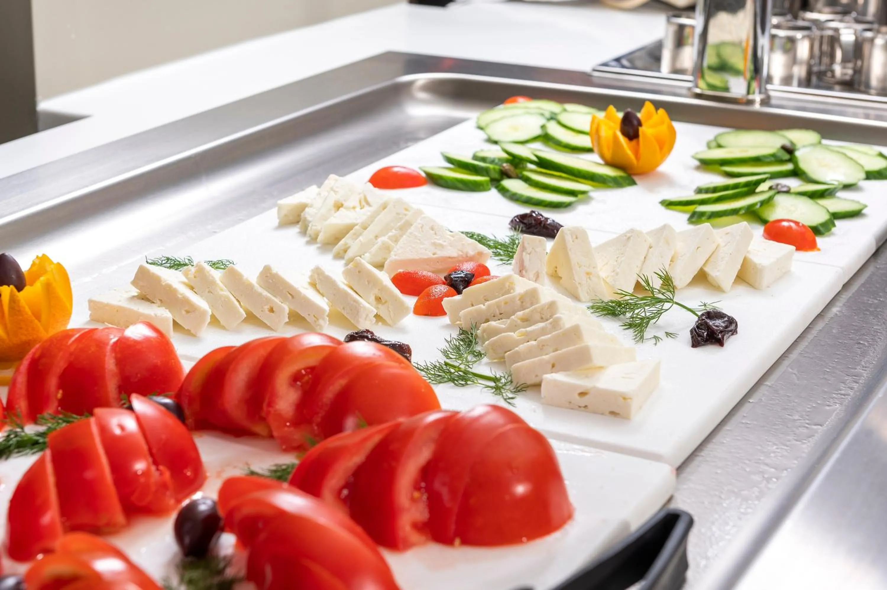 American breakfast in Alkyon