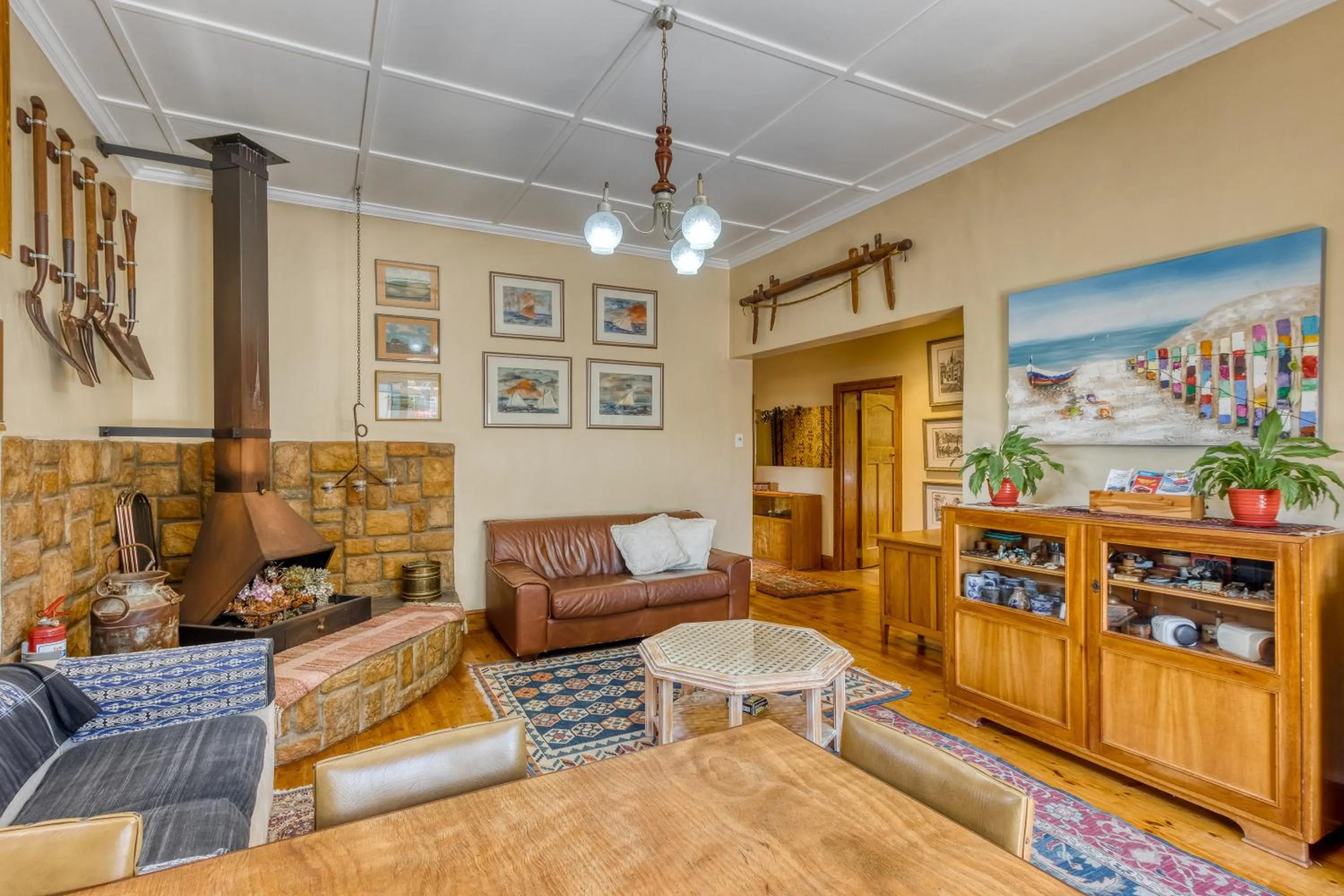 Living room in The Yard