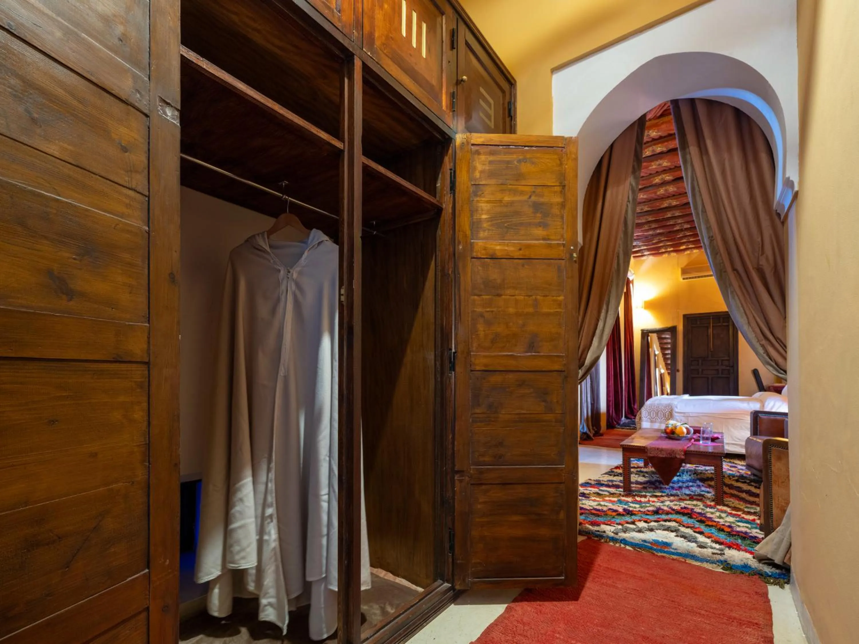 Bed in Kasbah Agafay Hotel & Spa