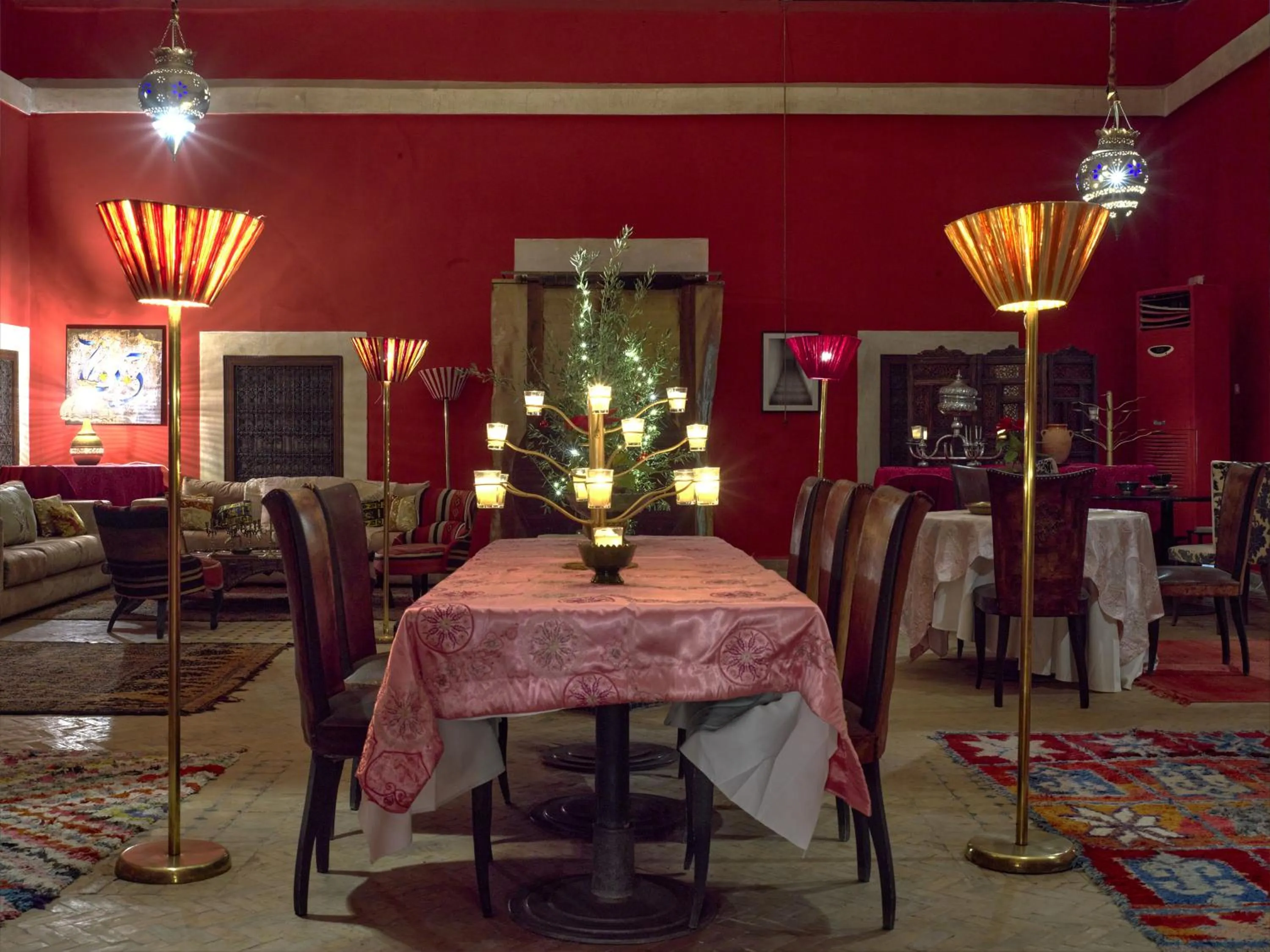 Living room in Kasbah Agafay Hotel & Spa