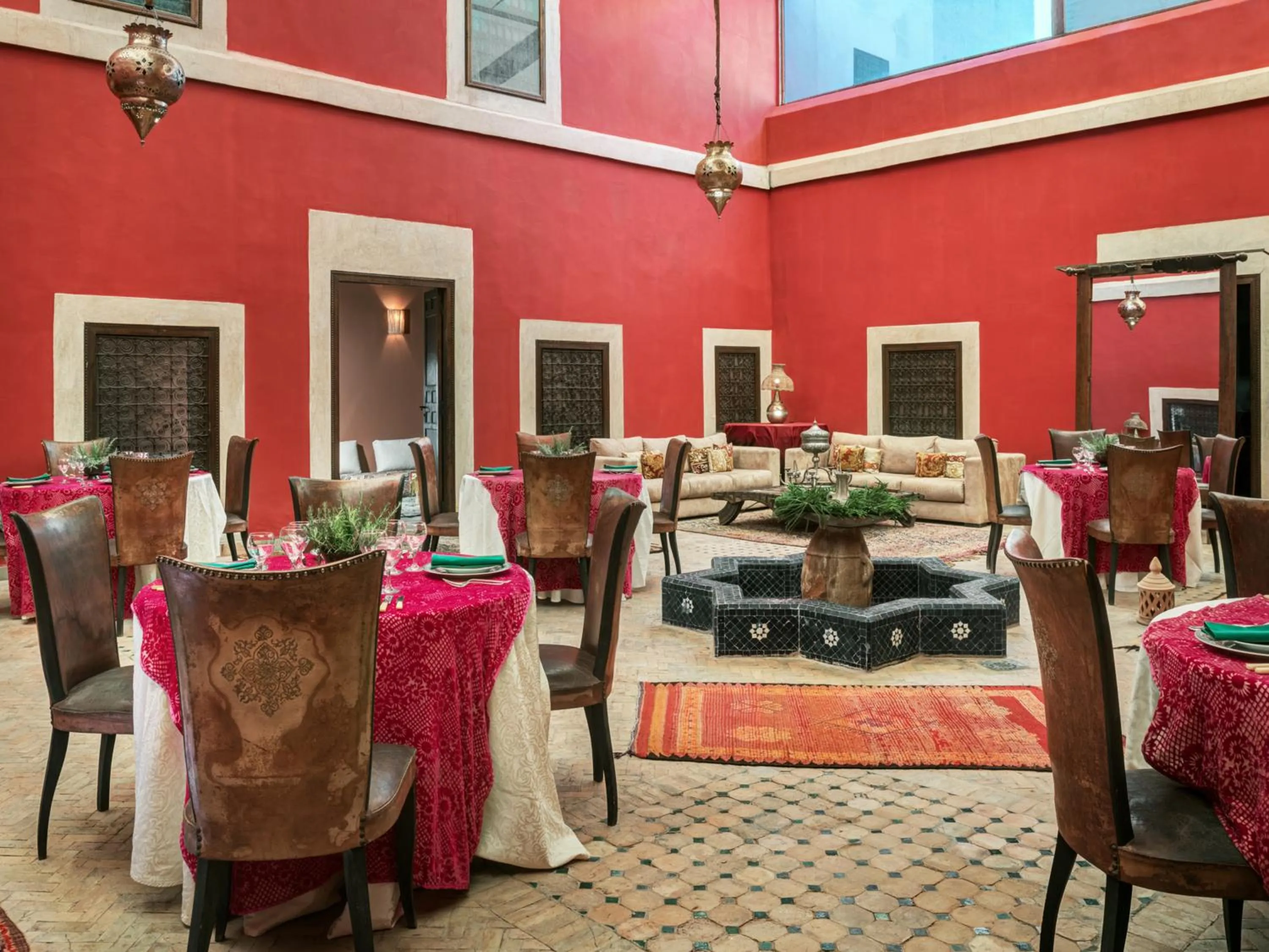 Restaurant/places to eat in Kasbah Agafay Hotel & Spa