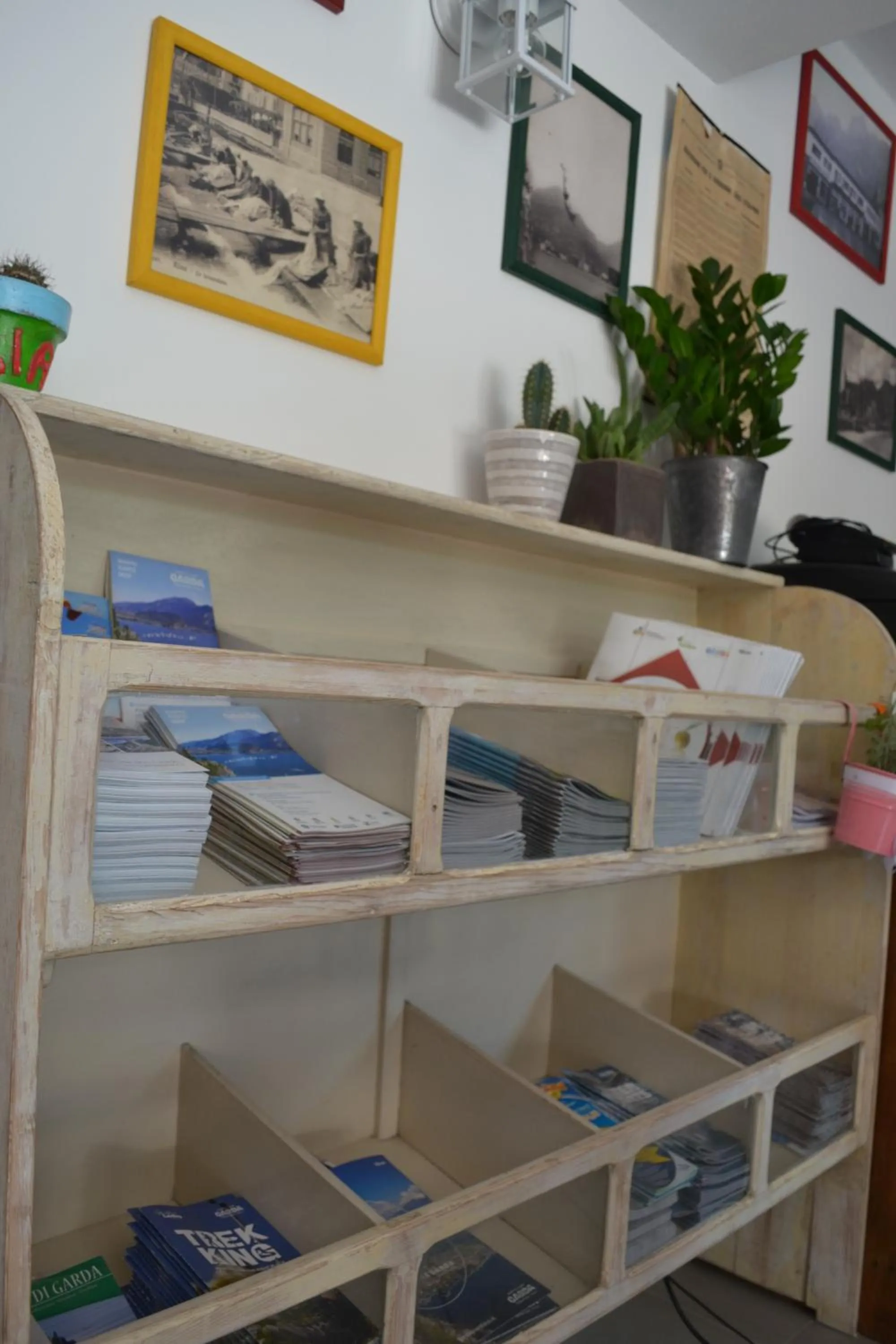 Lobby or reception in Hotel Villa Rina