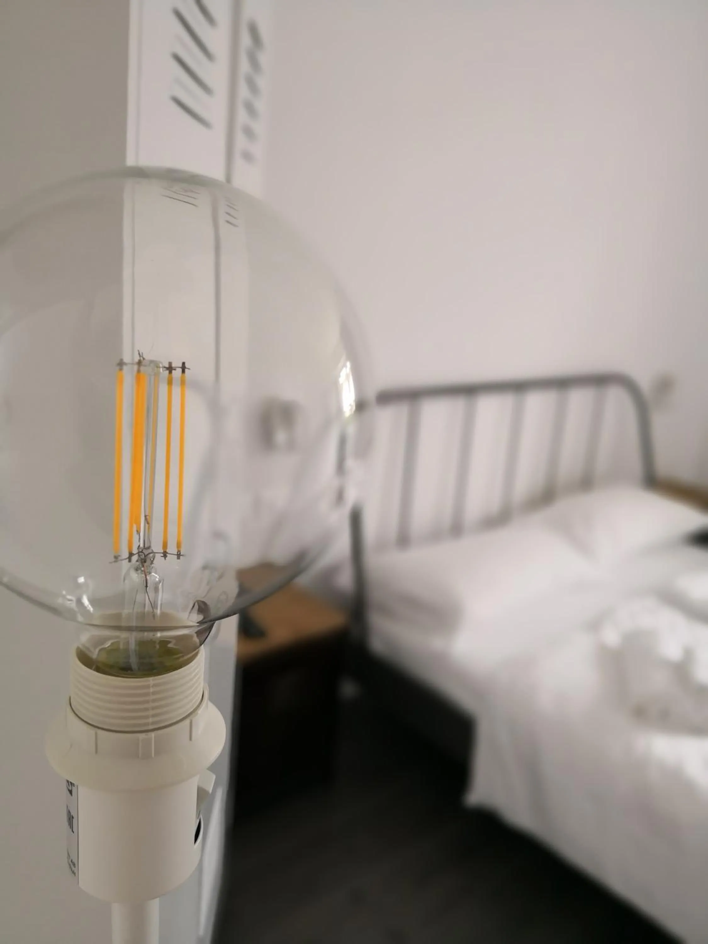 Decorative detail, Bed in Hotel Villa Rina