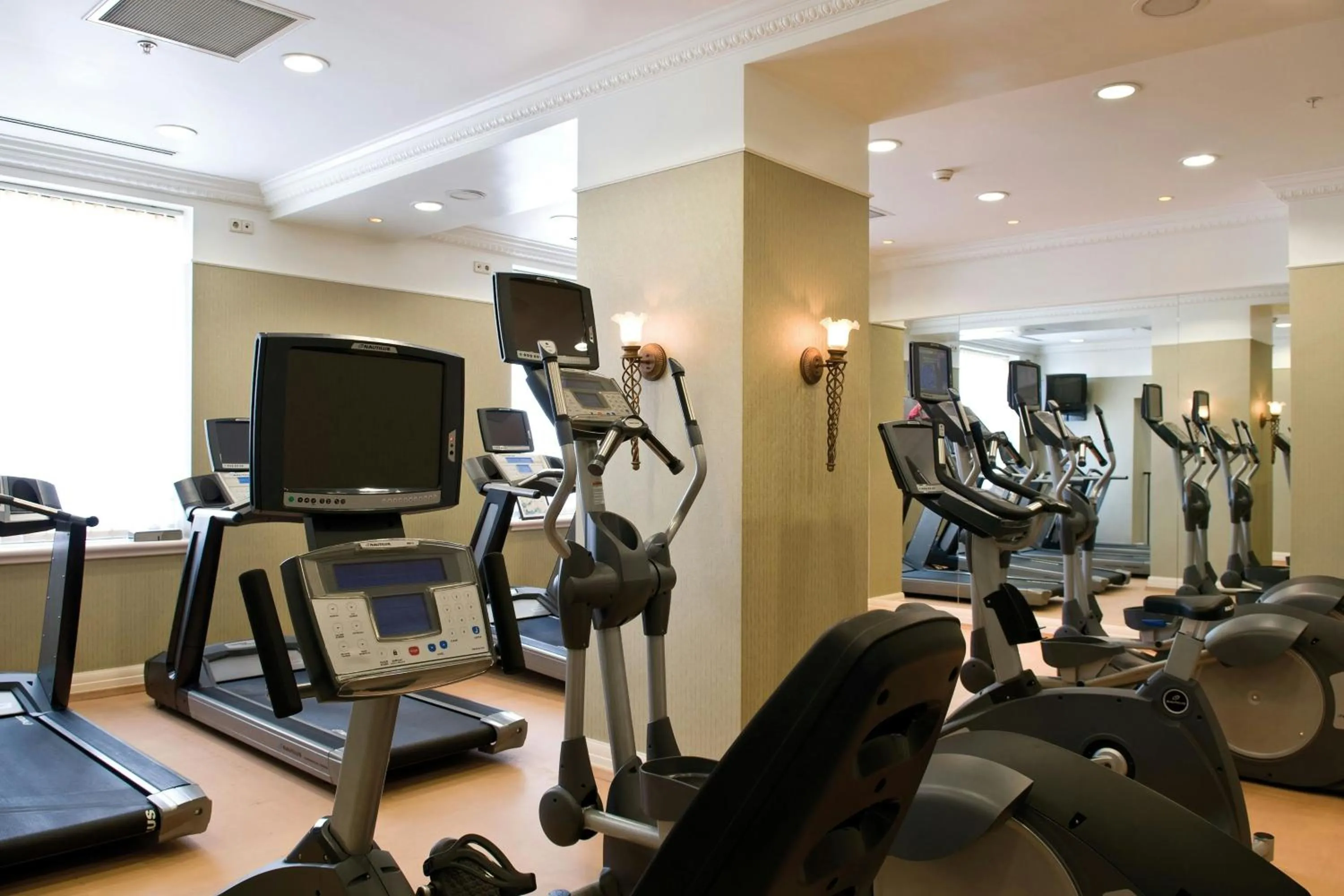 Fitness centre/facilities in Tbilisi Marriott Hotel