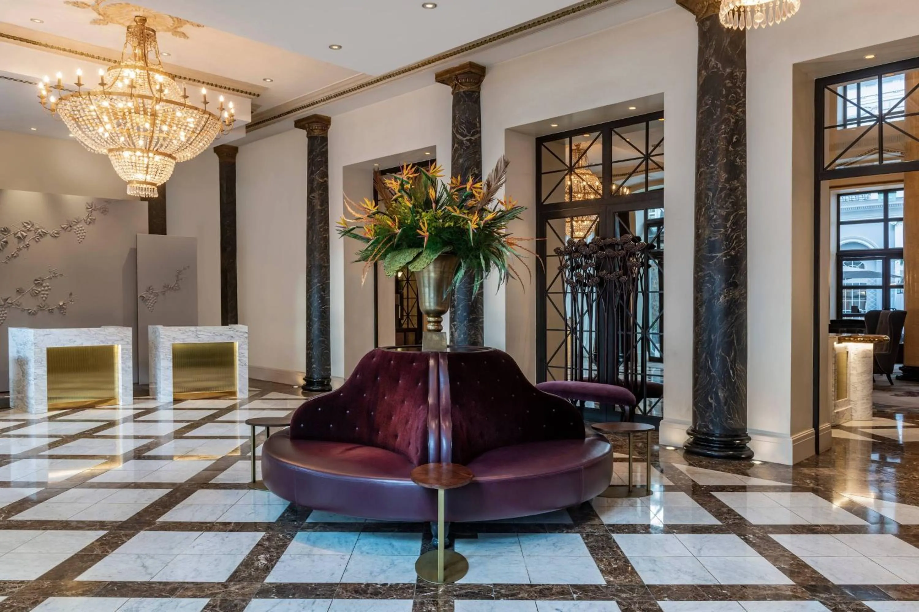 Lobby or reception in Tbilisi Marriott Hotel