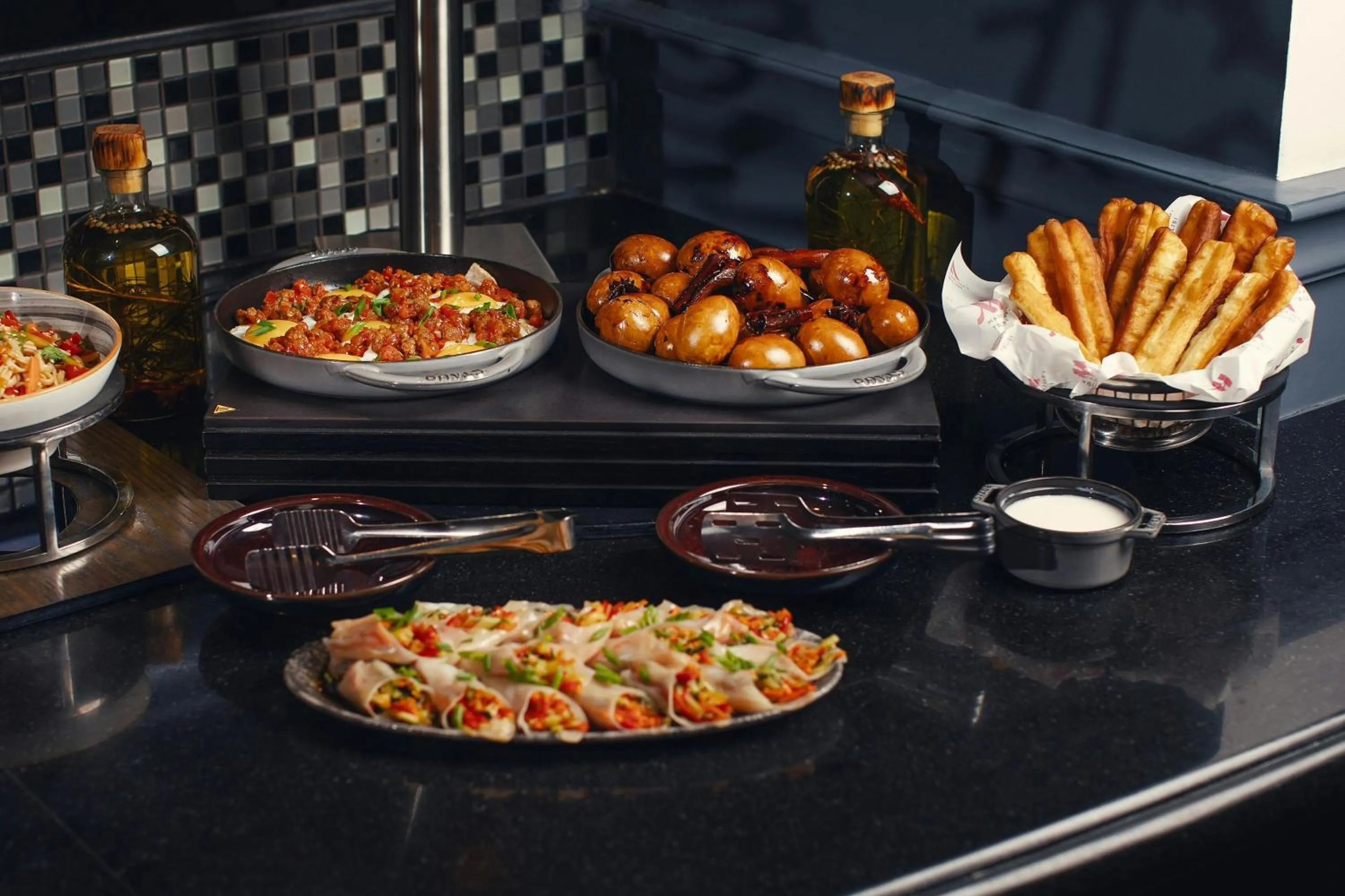 Breakfast in Tbilisi Marriott Hotel