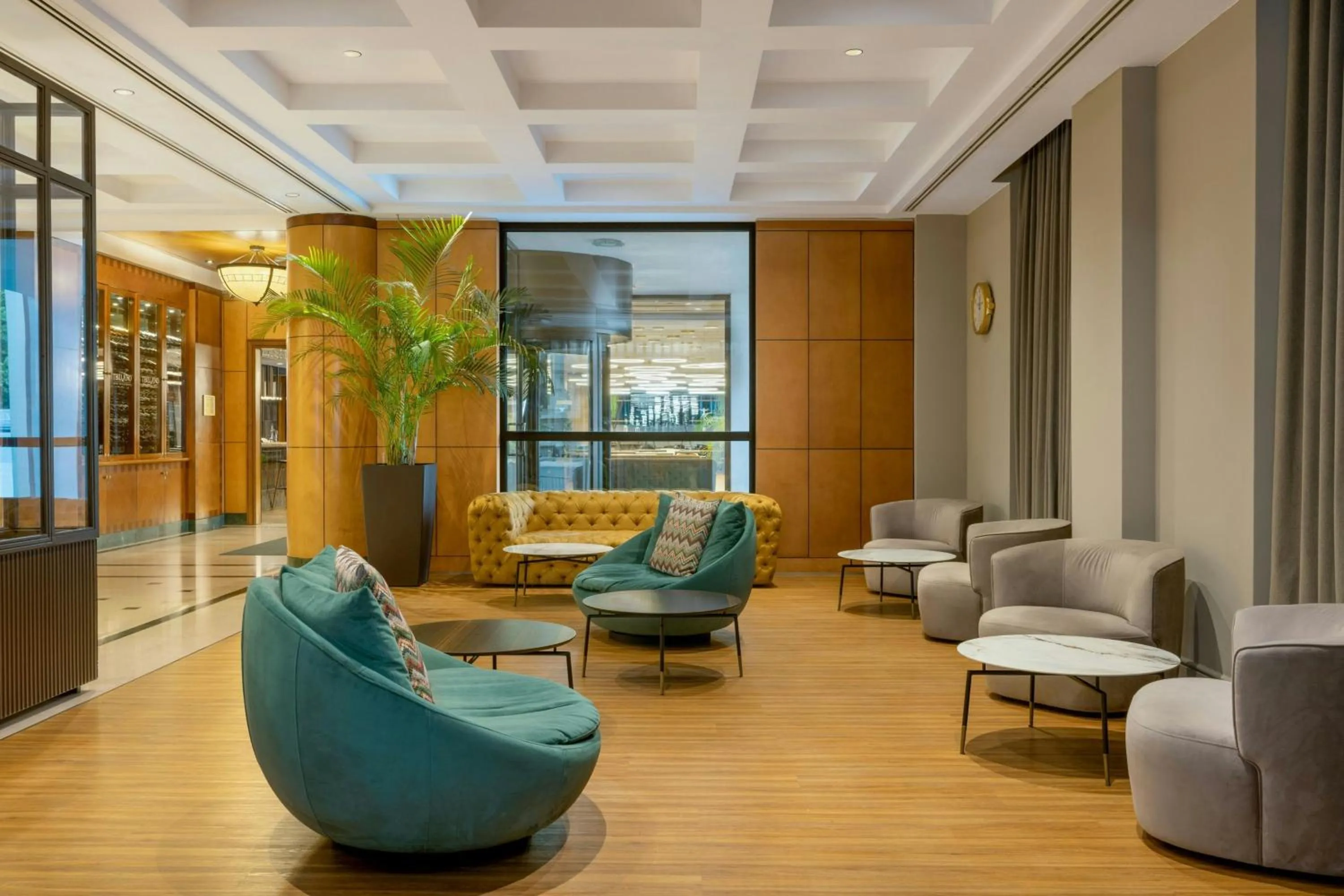 Lobby or reception in Courtyard by Marriott Tbilisi