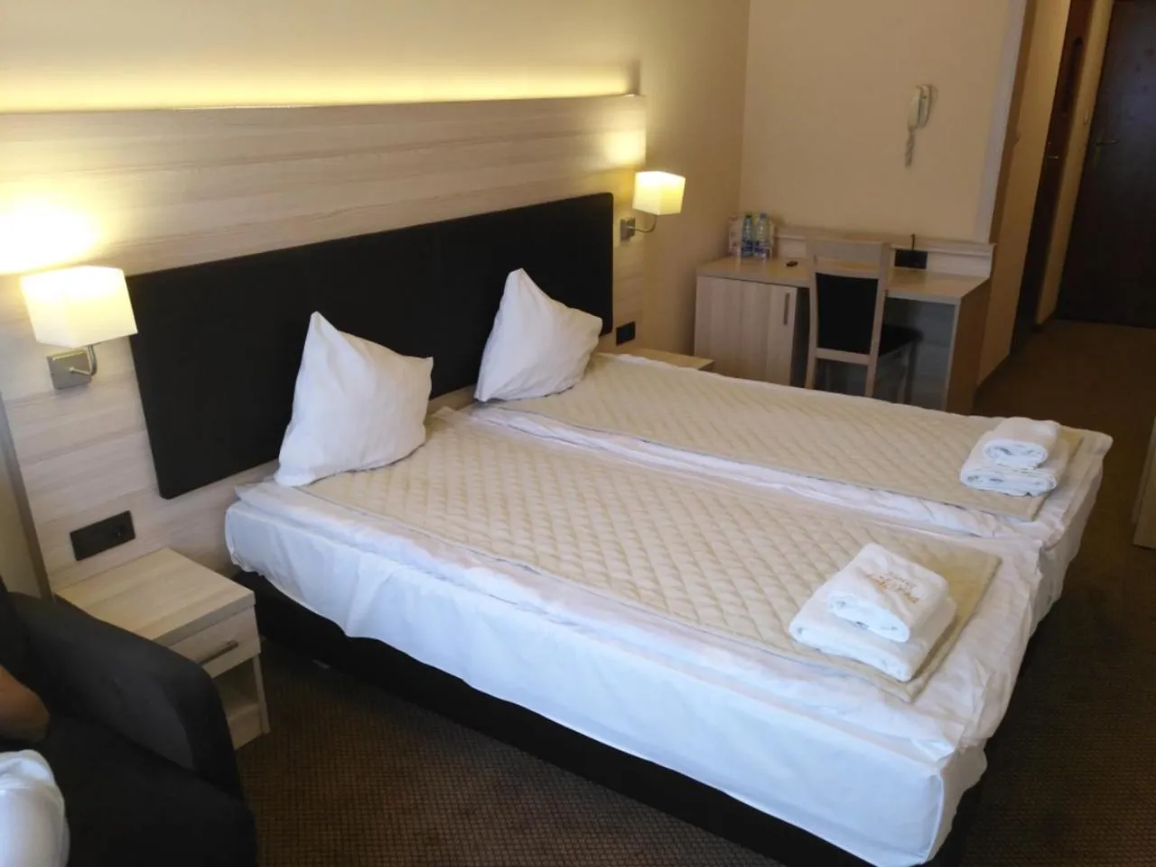 Bed in Spa Hotel Gloria Przemyśl