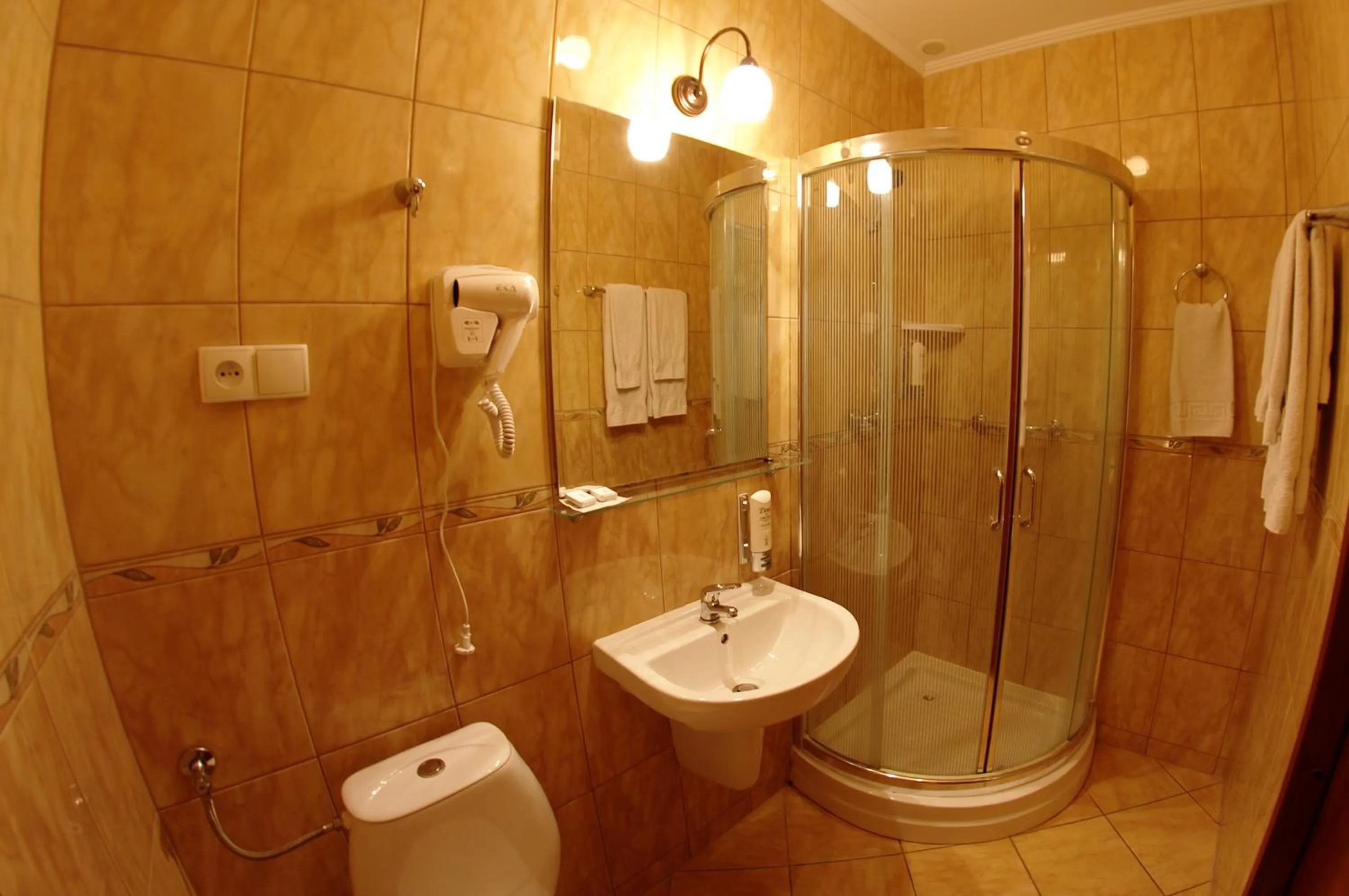 Shower in Spa Hotel Gloria Przemyśl