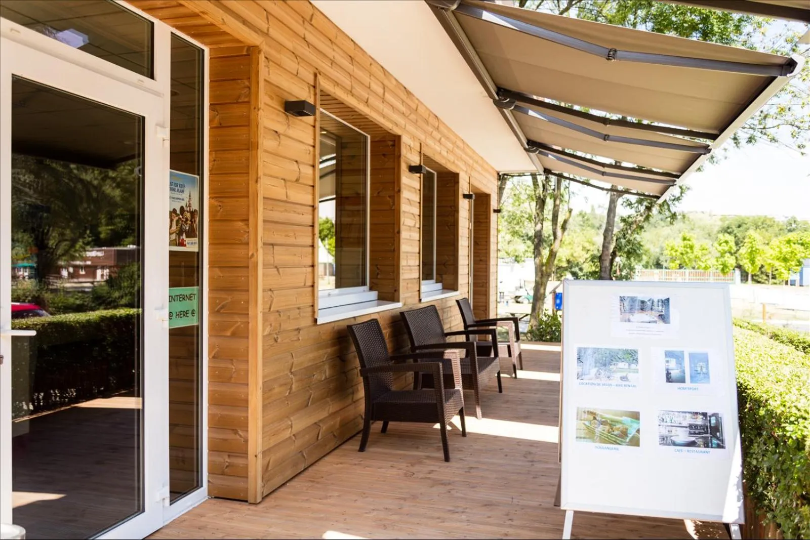 Patio in Camping Paris-Est