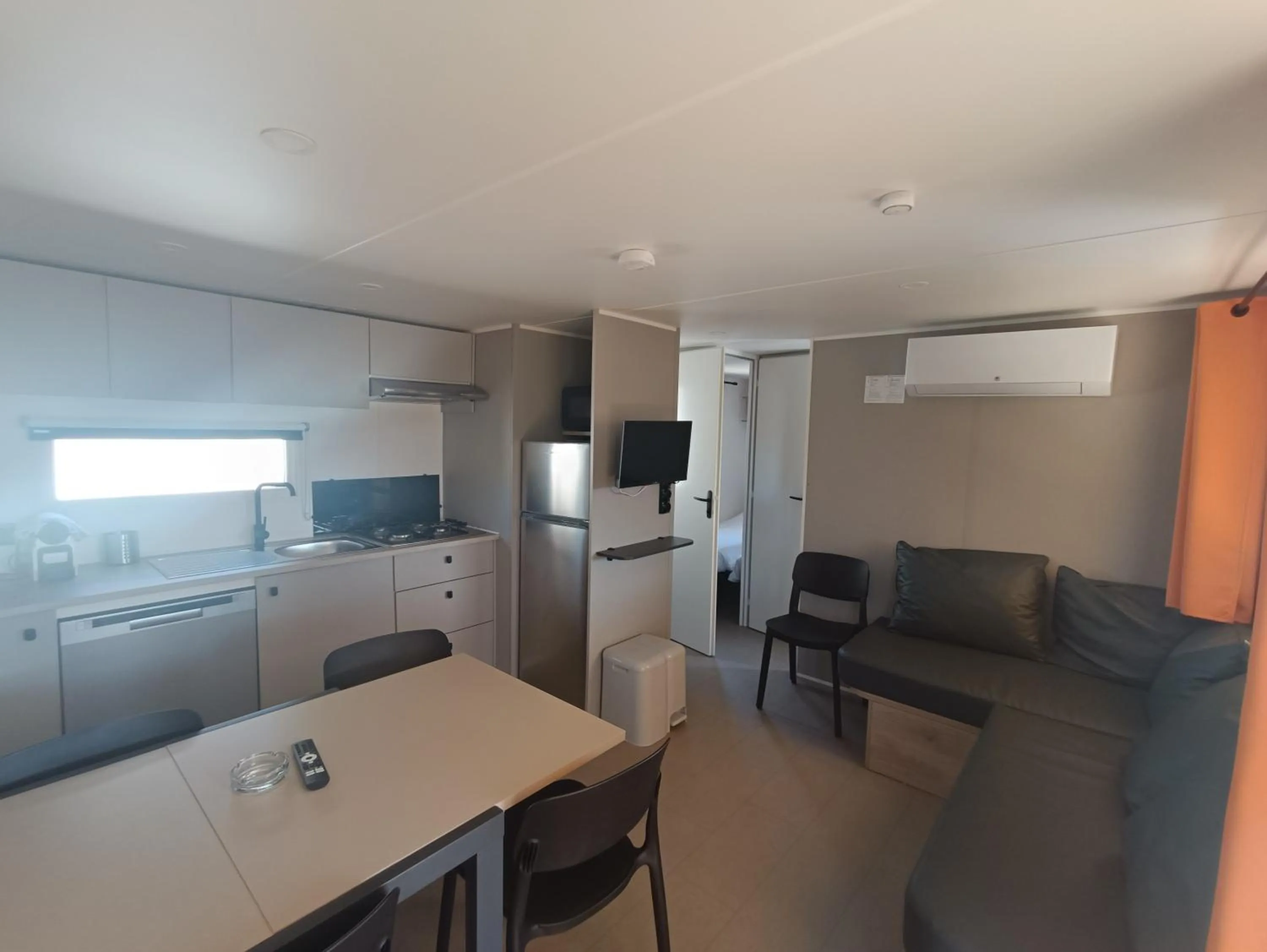 Seating area in Camping Paris-Est