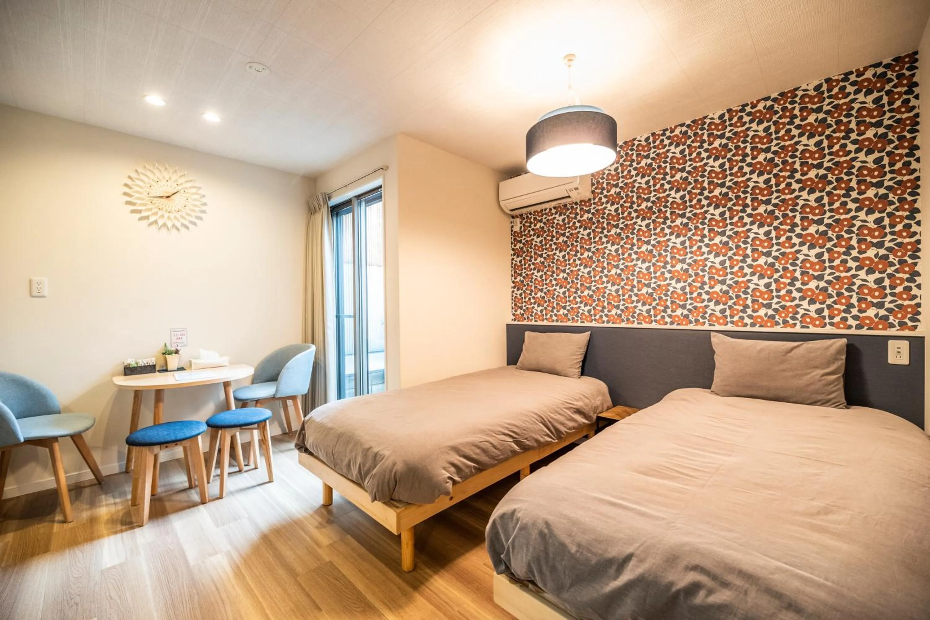 Bedroom, Bed in KYOSTAY Iroha Toji Main