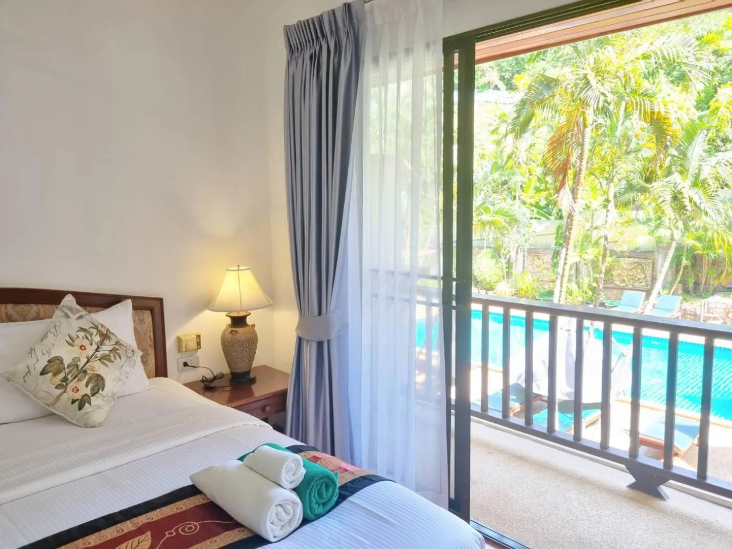 View (from property/room), Bed in Kata Interhouse Resort by Haii Collection
