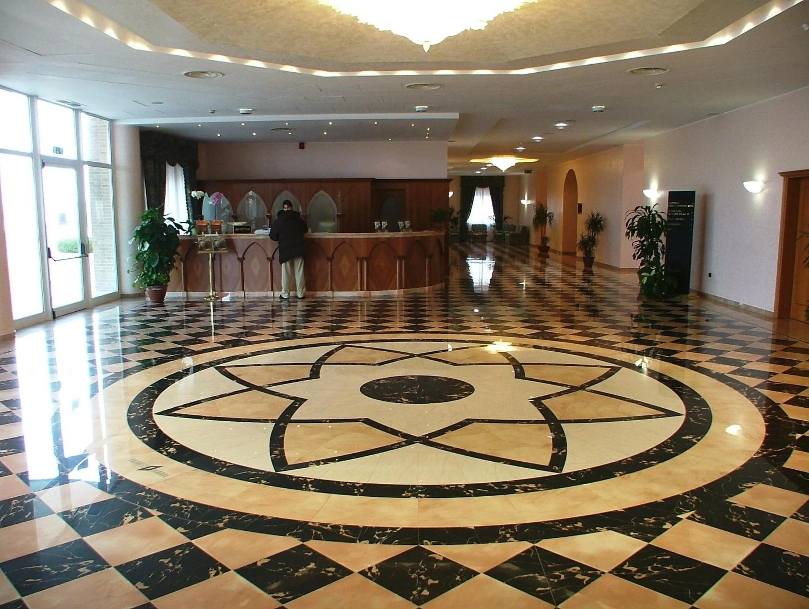 Lobby or reception in Hotel Centro di Spiritualità Padre Pio