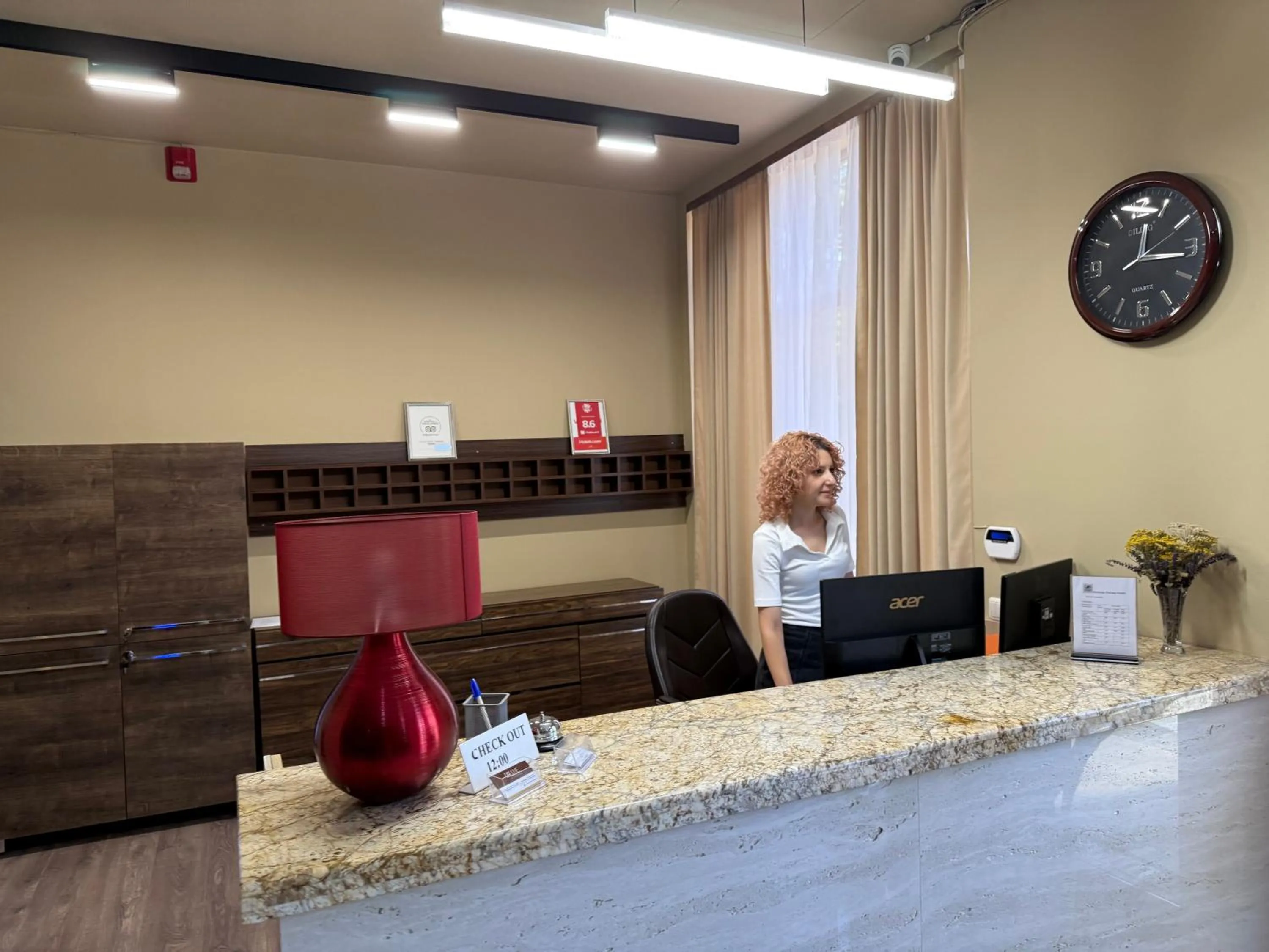 concierge in Yerevan Deluxe Hotel